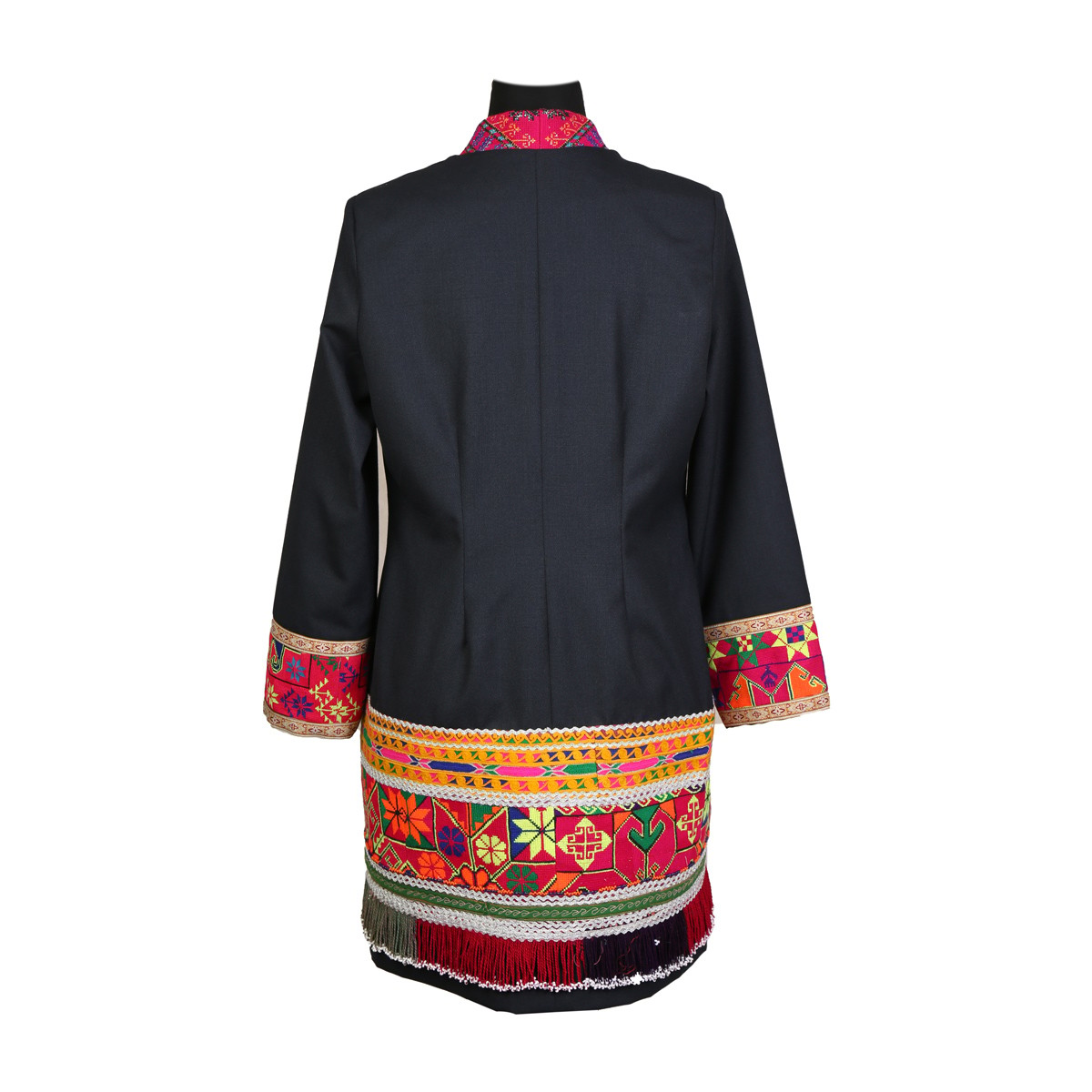 Black Women Coat | Embroidered Coat for Women 2