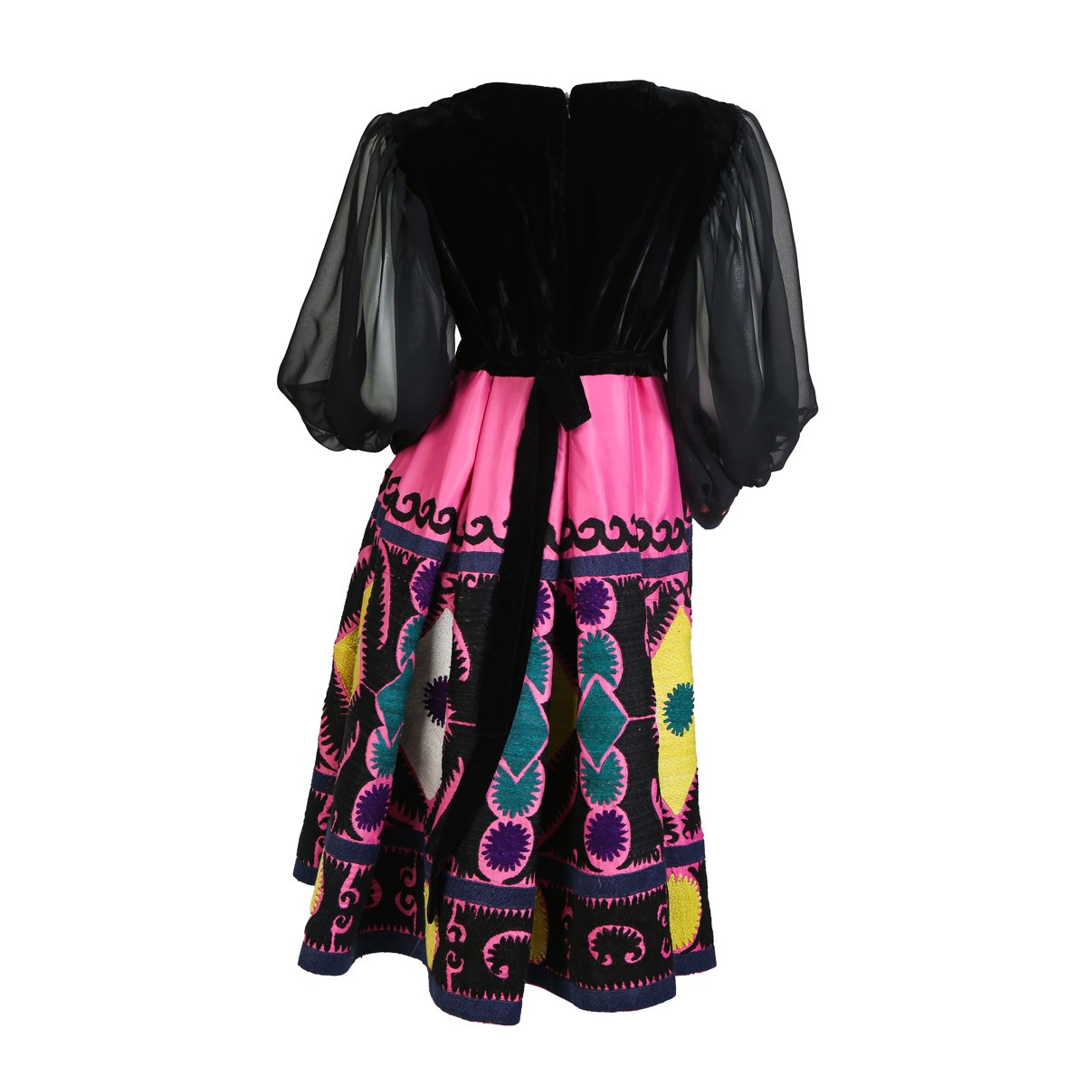 Beautiful Short Frock | Hand Embroidered Women Outfit 3