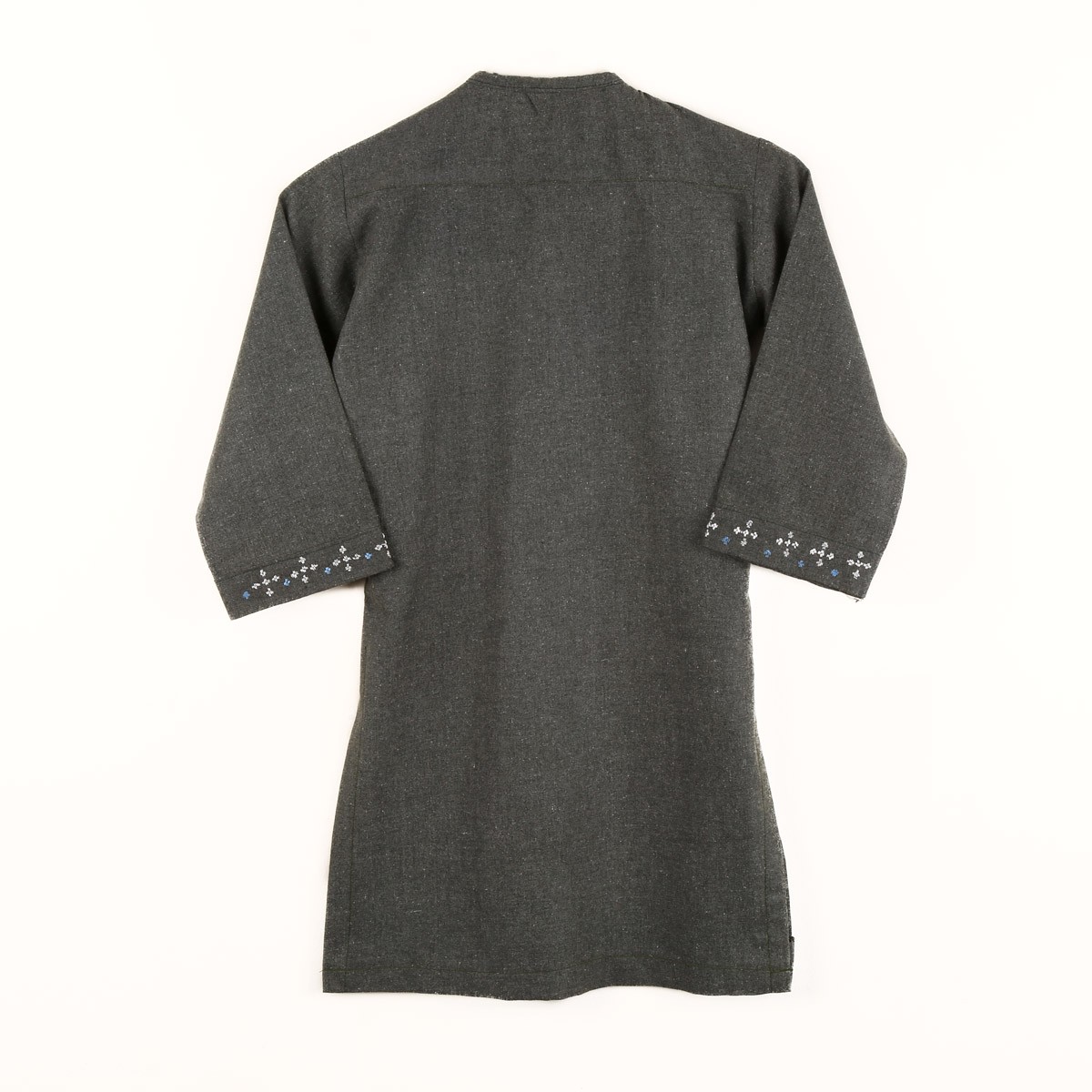 Gray Embroidered Kid's Outfit | Casual Wear Kid's Attire 3