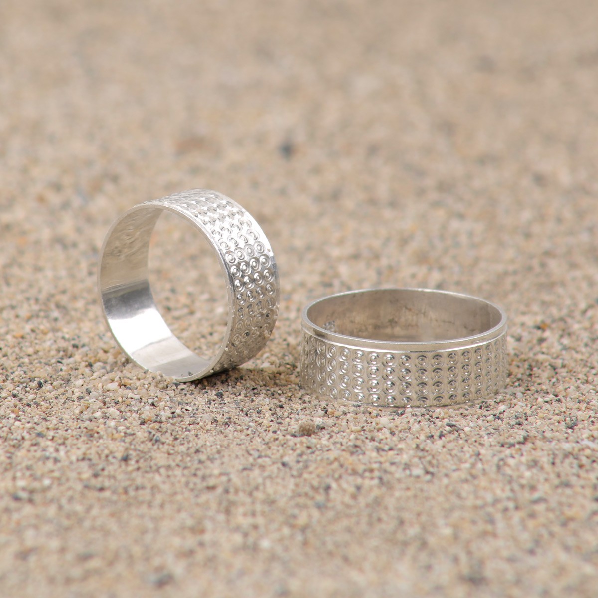 Engagement Silver Ring | Classic Silver Couple Ring 1