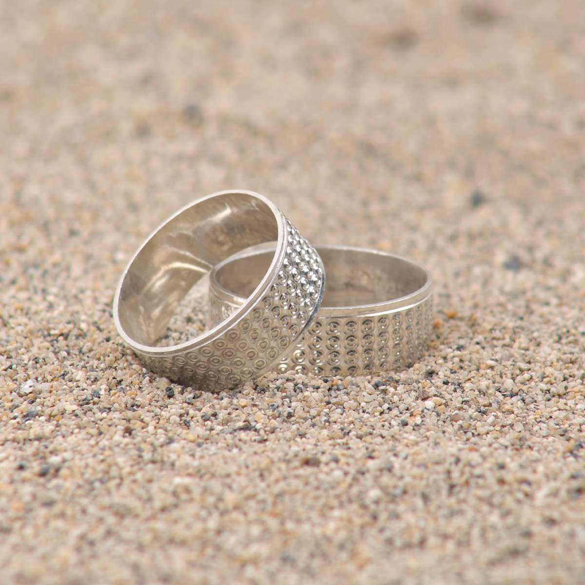 Engagement Silver Ring | Classic Silver Couple Ring 2