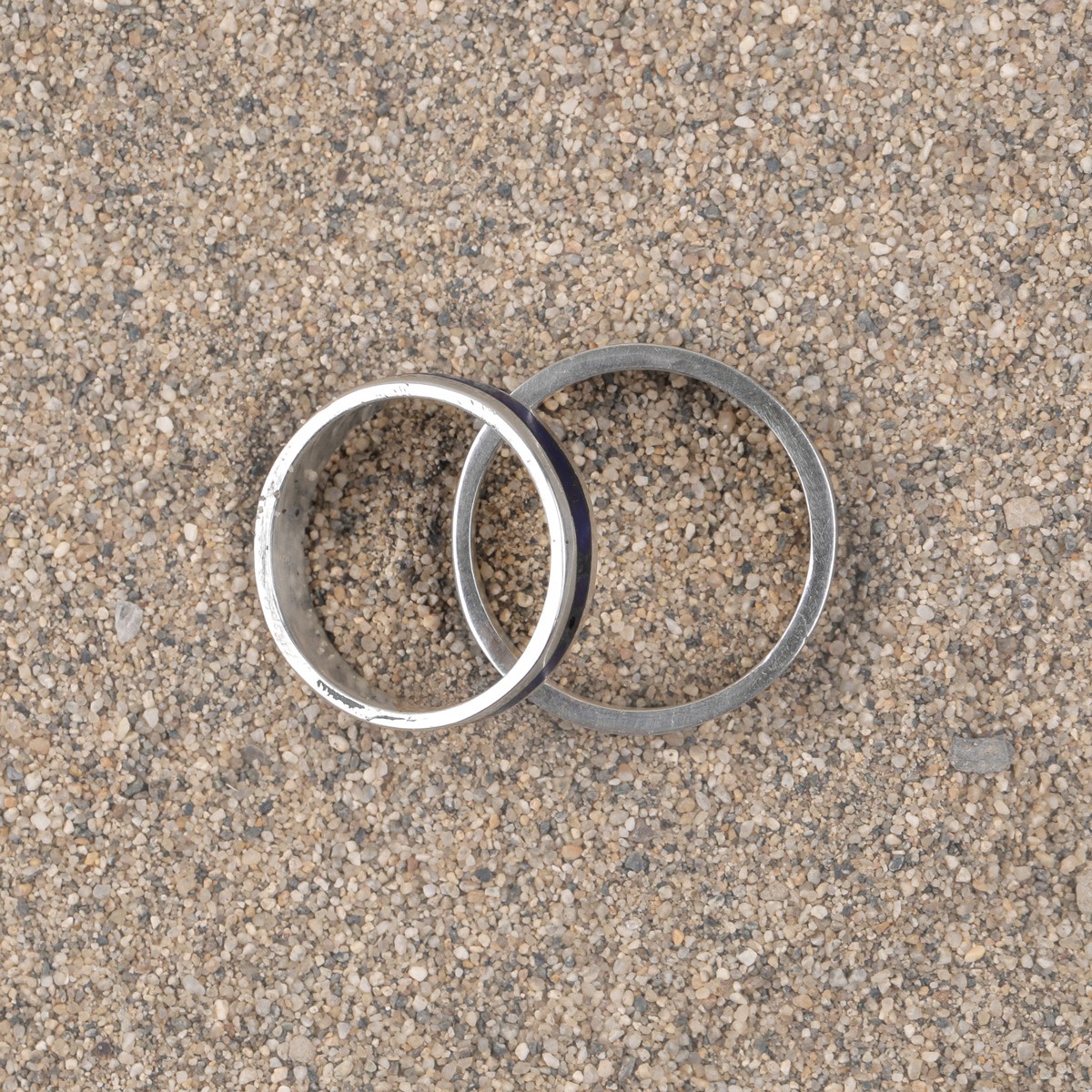 Lapis Lazuli Engagement Ring Couple Rings 3