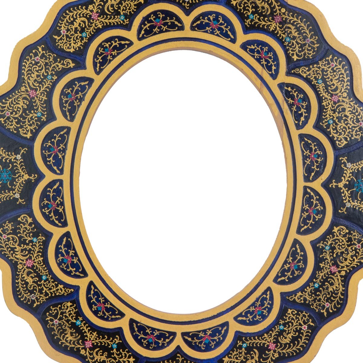 Pure Wooden Mirror Plate | Antique Wall Mirror Frame 2