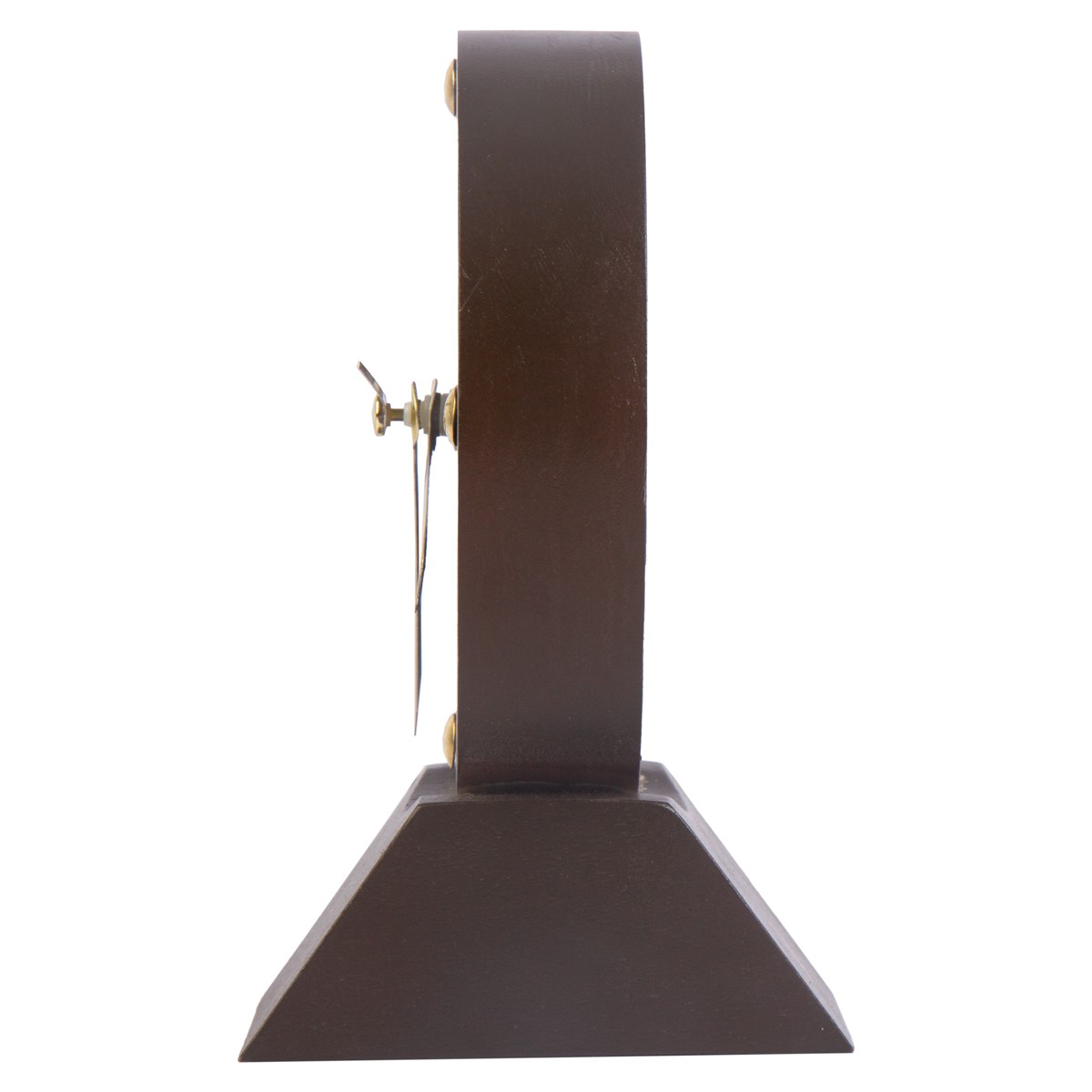 Walnut Wood Table Clock | Mini Nuristani Wooden Clock 3