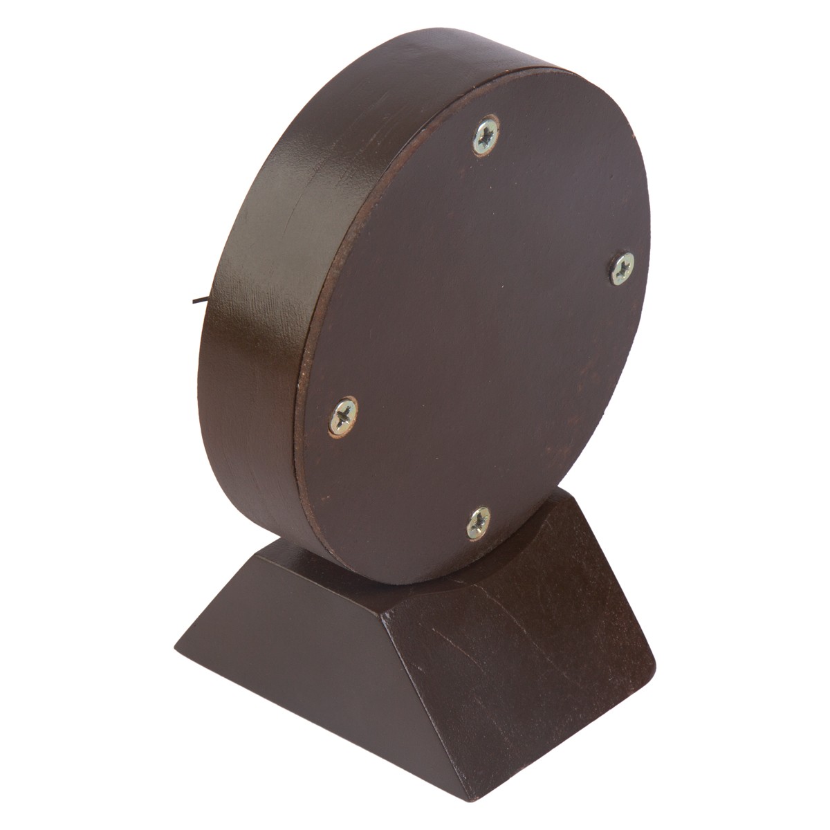 Walnut Wood Table Clock | Mini Nuristani Wooden Clock 4