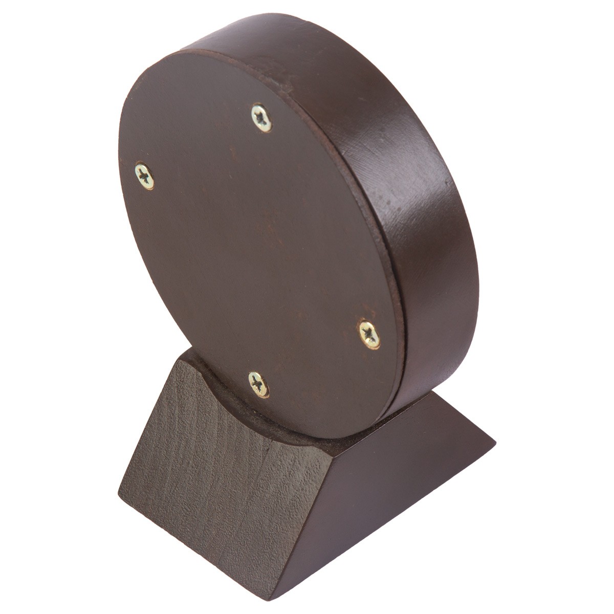 Walnut Nuristani Design Table Clock | Mini Wooden Clock 4