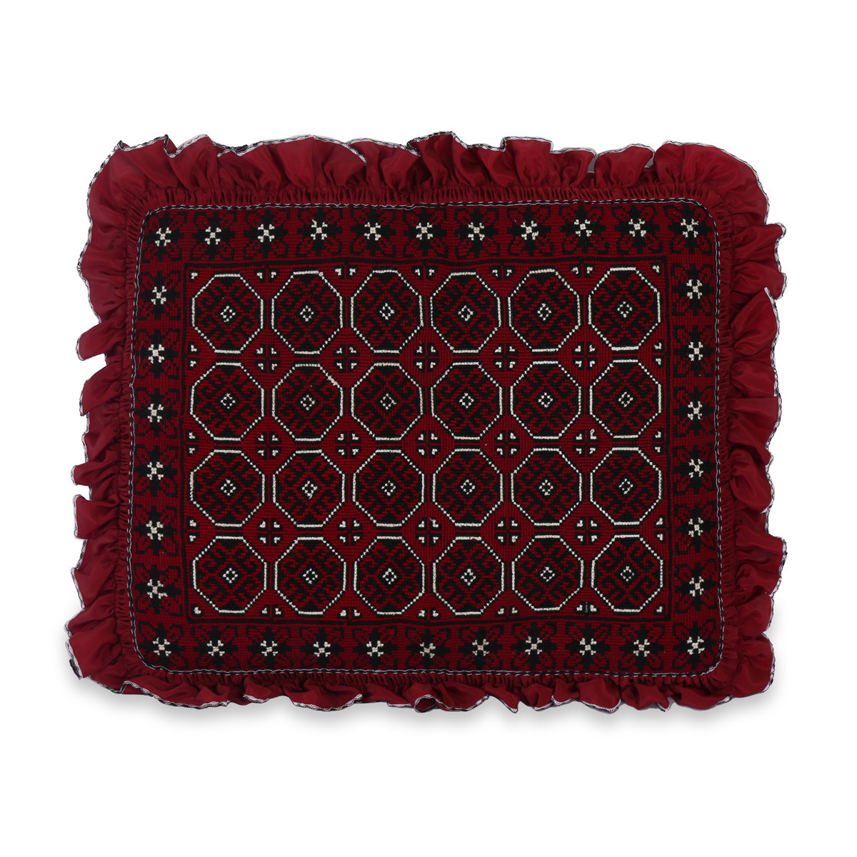 Embroidered Pillow cover 1