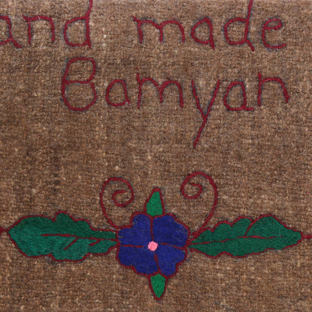 Brown Shoulder Bag | Hand Embroidered Bag 2