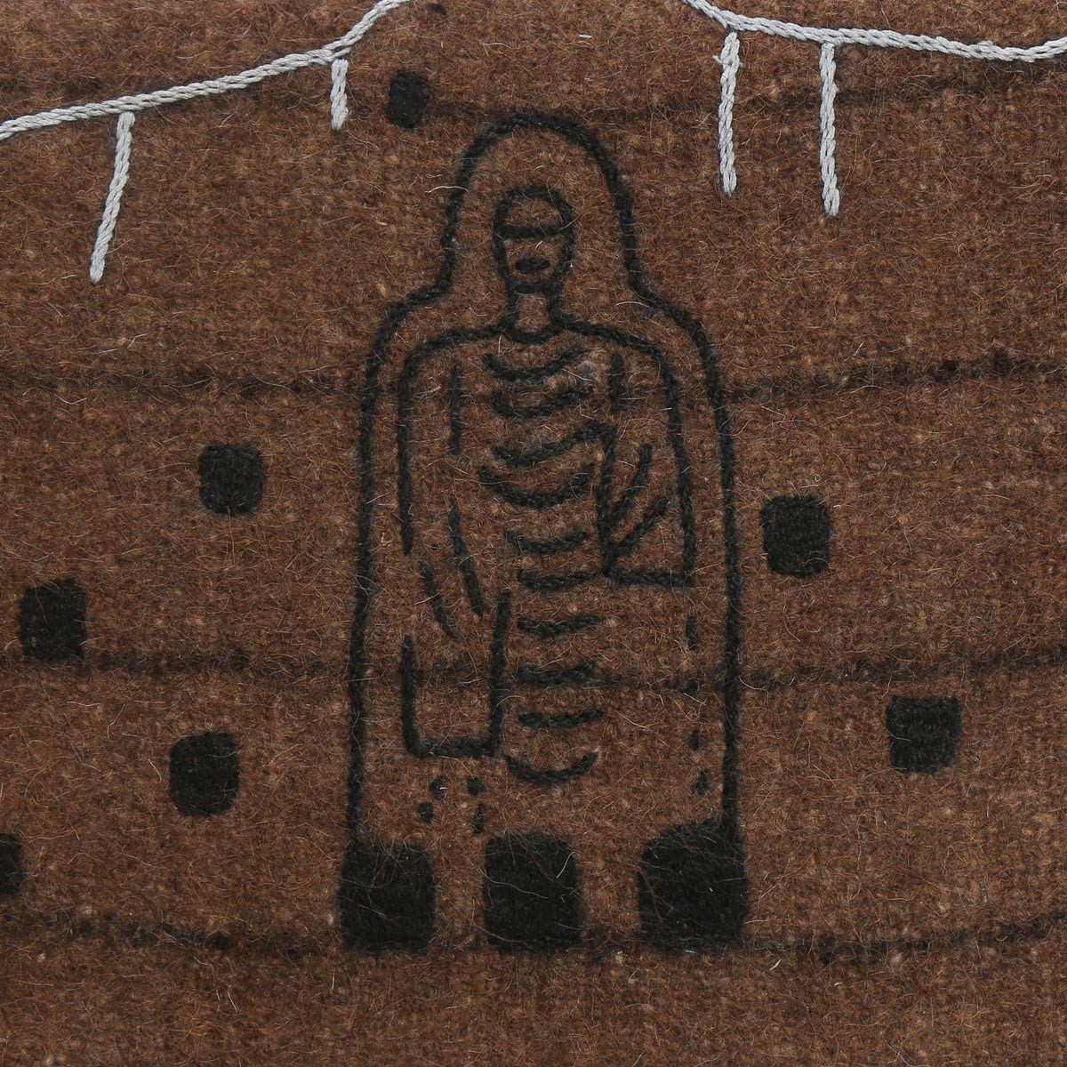 Woolen Bag | Brown Quilted Bag 2