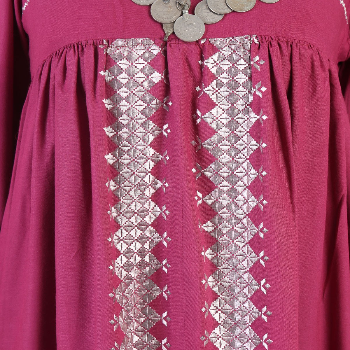 Pink Oversize Casual Hazaragi Dress 2