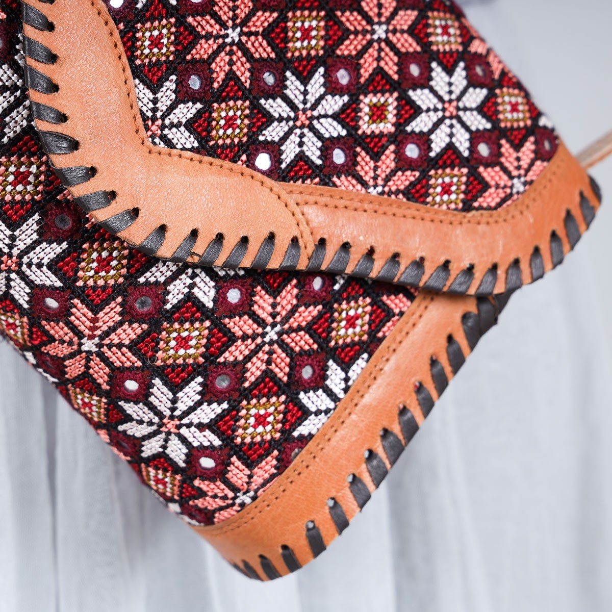 Embroidered Shoulder Bag | Cross-Body Bag 4