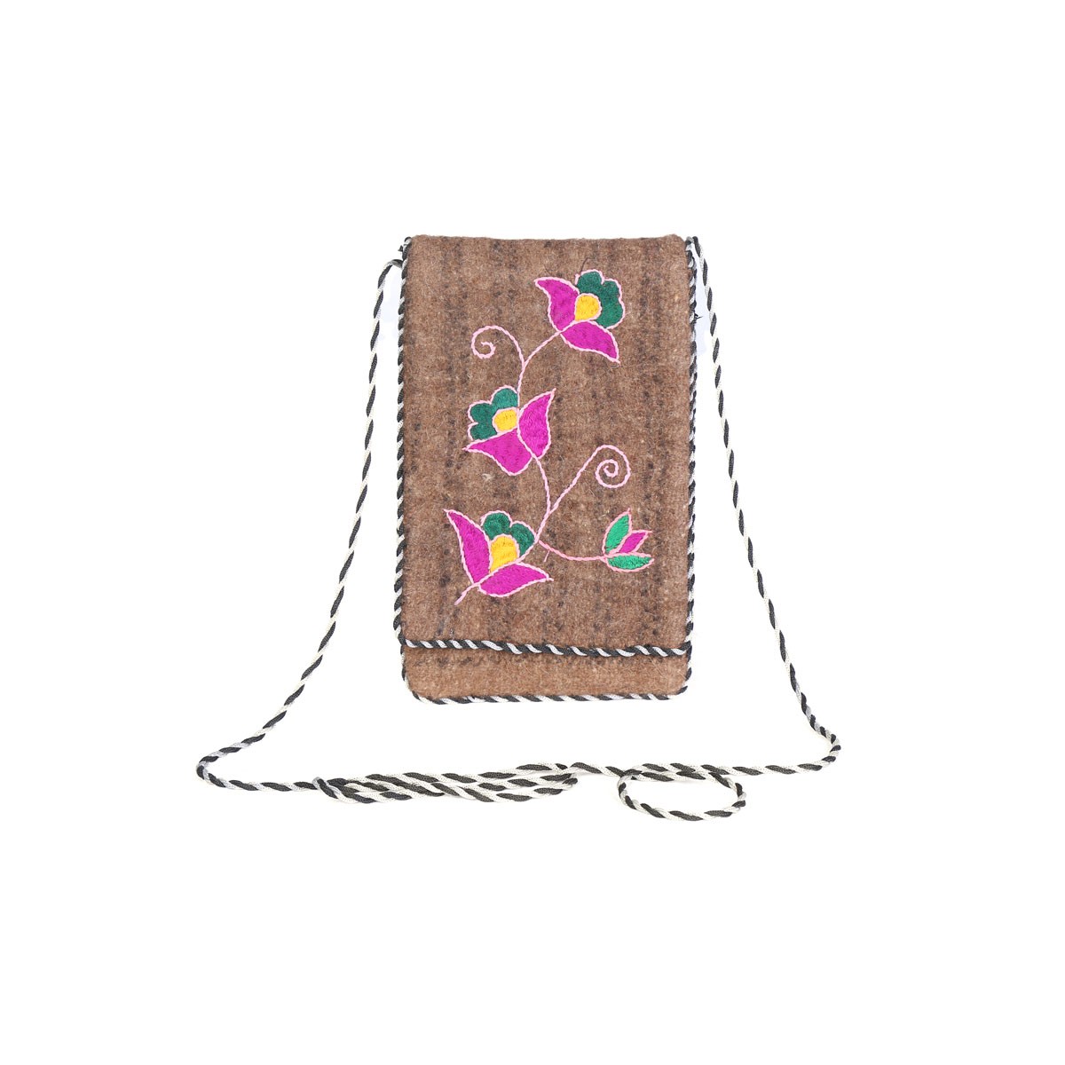 Floral Stitched Shoulder Mobile Bag | Barak Mobile Bag 1