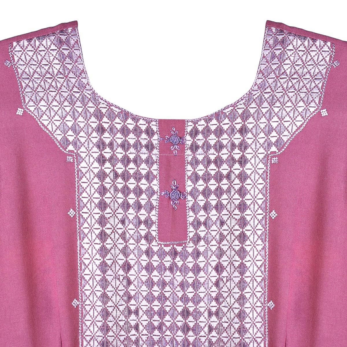 Embroidery Short Dress 2