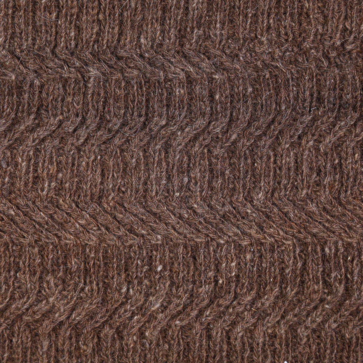 Hand-Knitted Winter Sweater | Brown Sleeveless Sweater 3