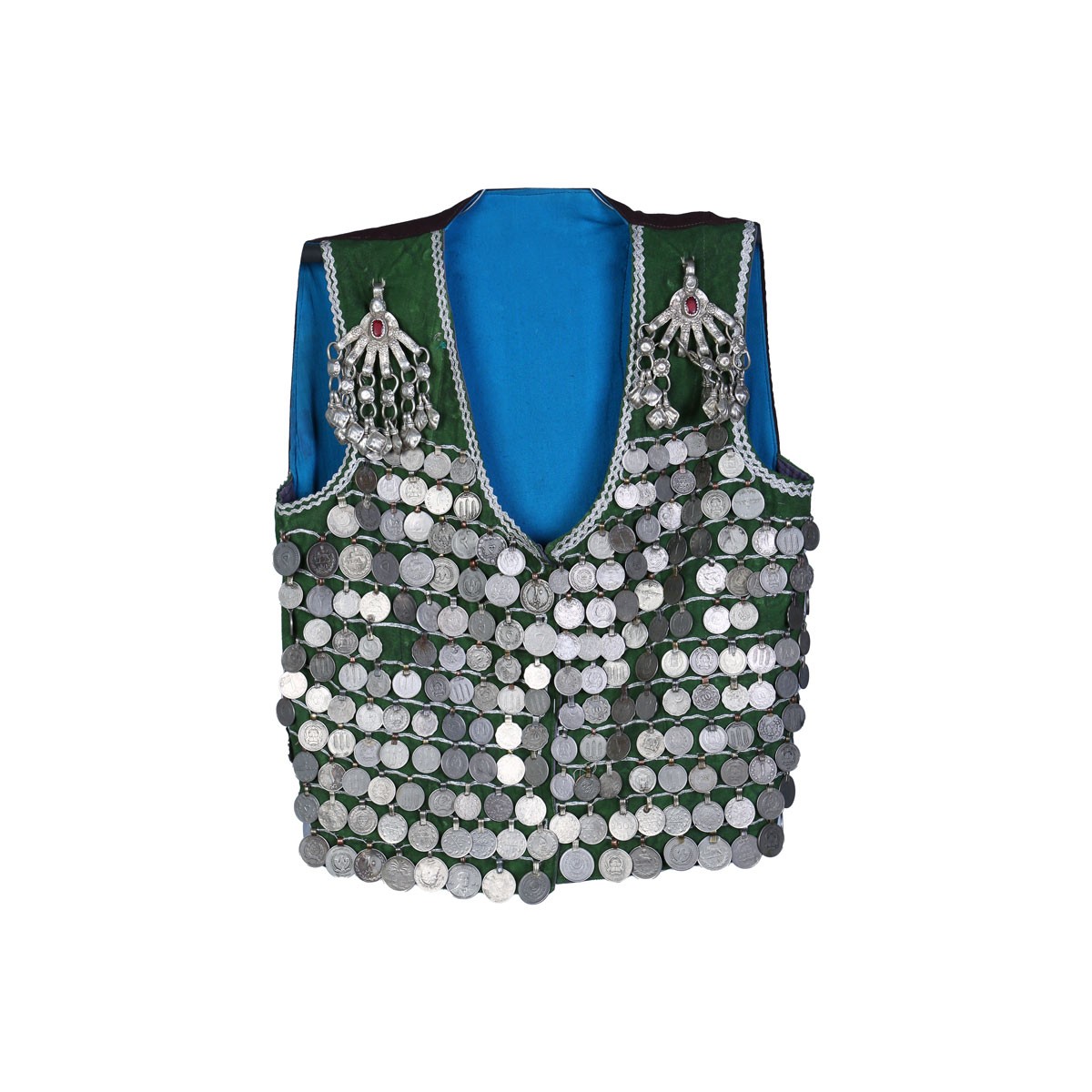 Coin Work Women's Waistcoat | Traditional Women's Vest 1