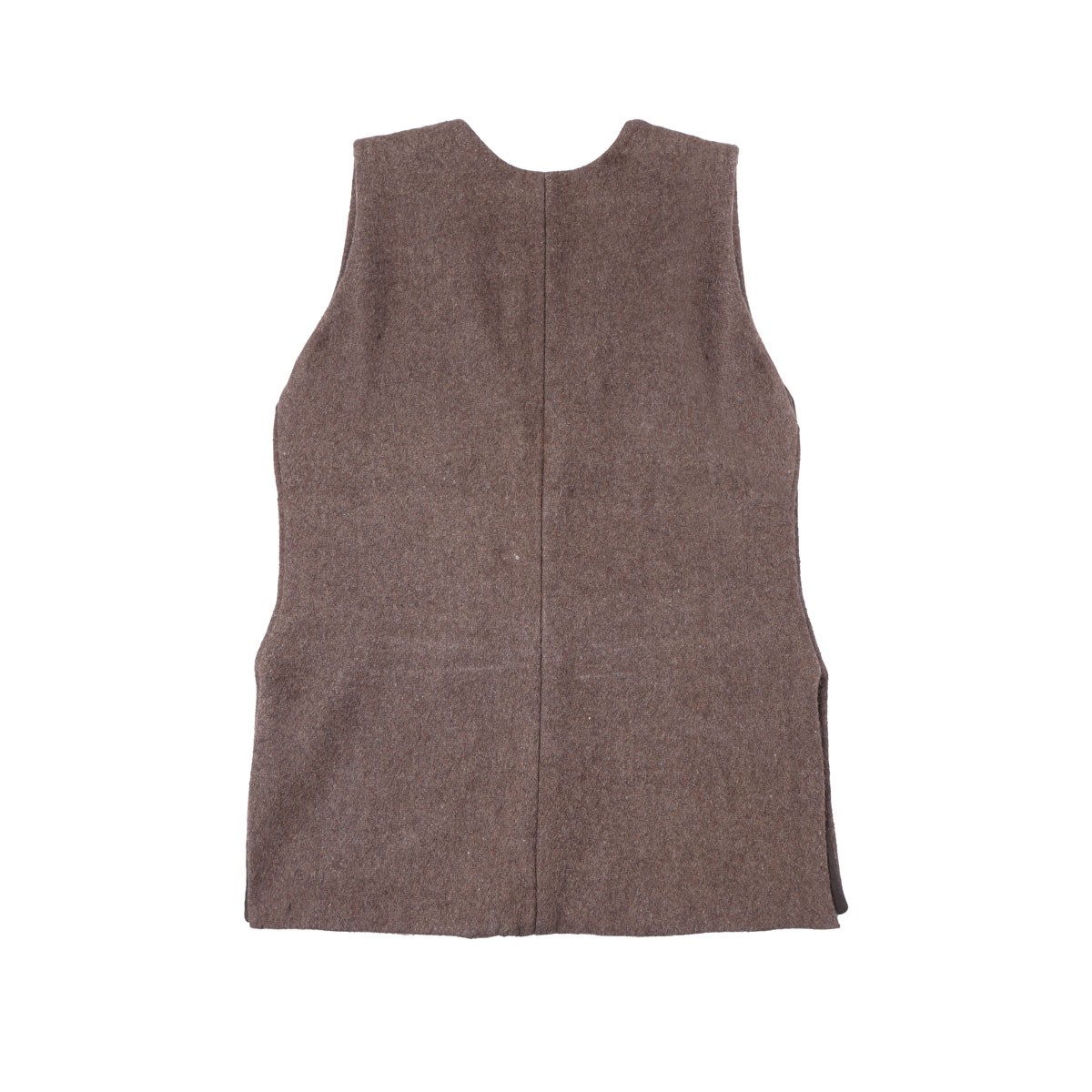 Brown Embroidered Vest | Barak Women's Waistcoat 4
