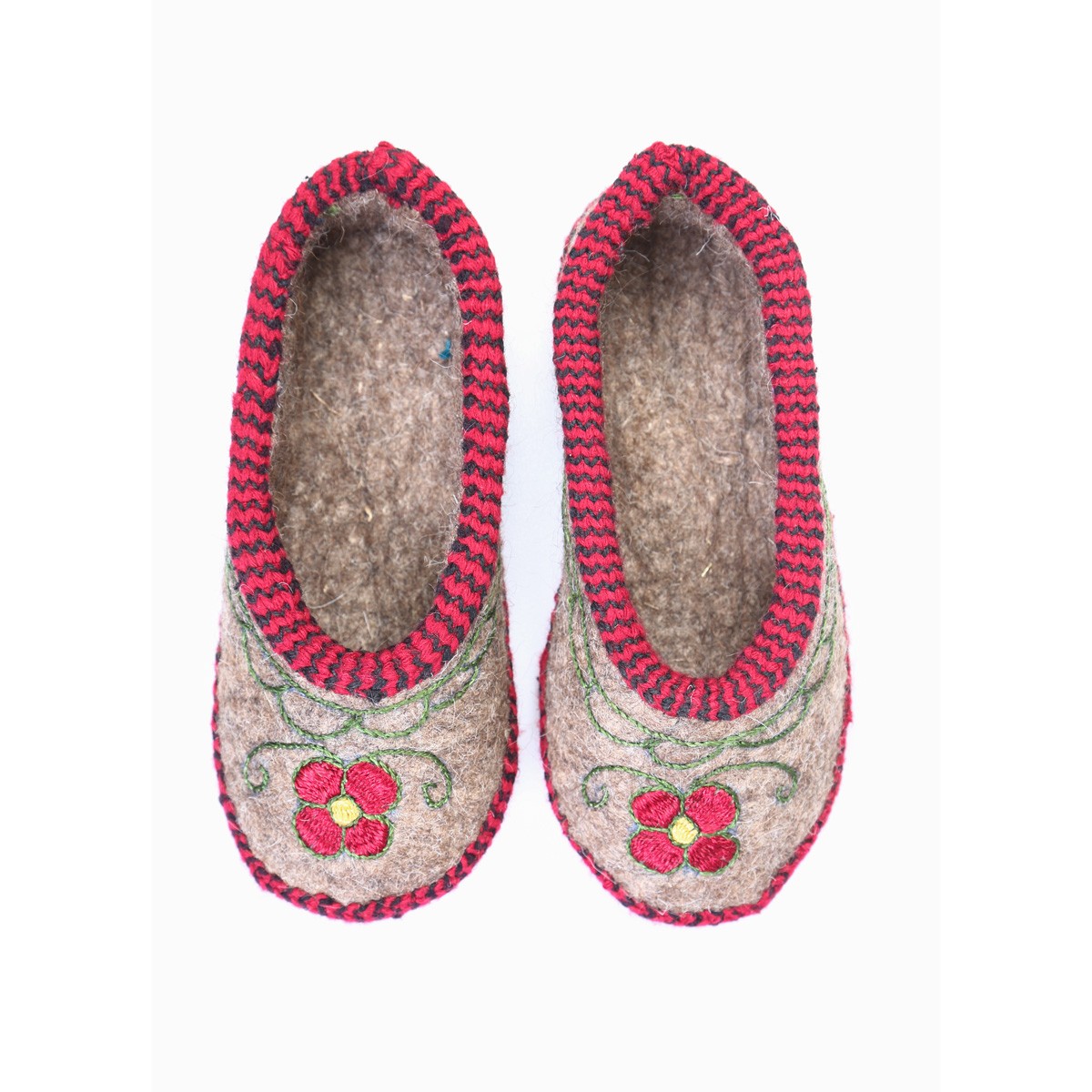 Hand-Woven Shoe Pairs With Pink Borders | Barak Shoes 4