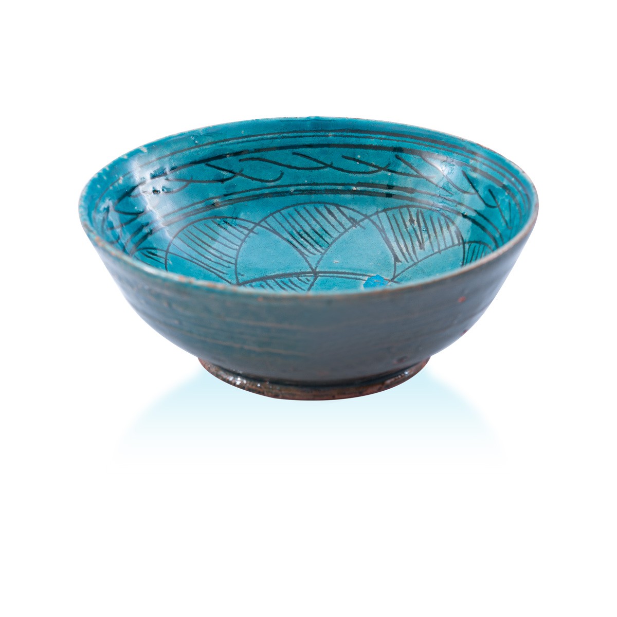 Istalif Blue Handmade Pottery Mini Ceramic set of 6 Bowls 2