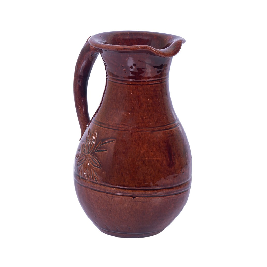 Brown Istalifi Floral Designed Glass Set with Jug 3