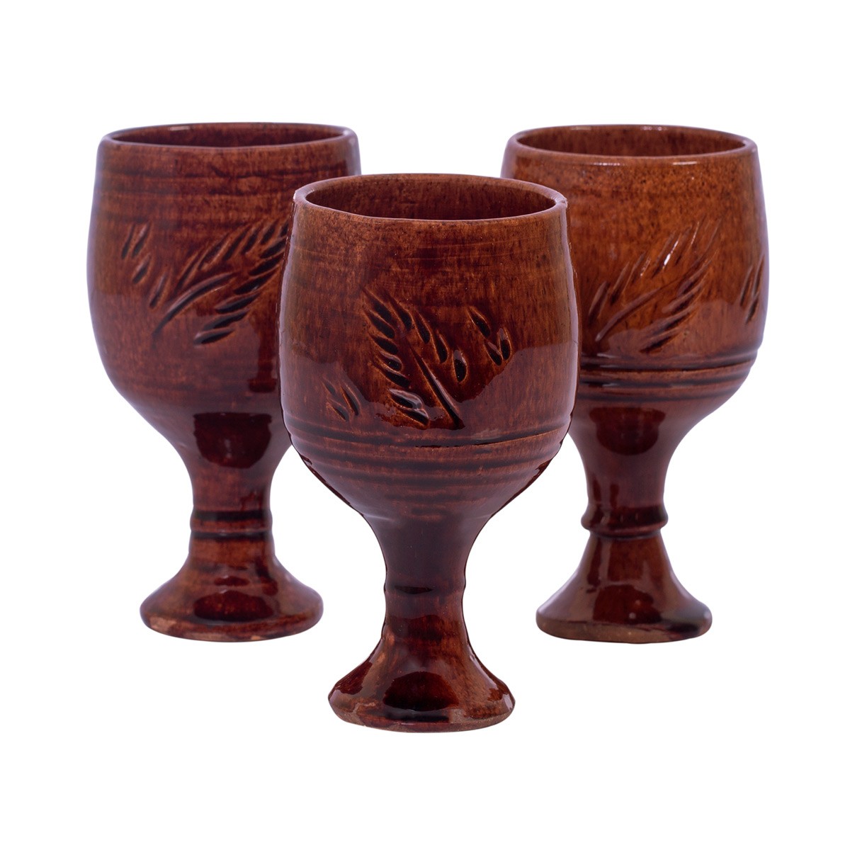 Brown Istalifi Floral Designed Glass Set with Jug 4