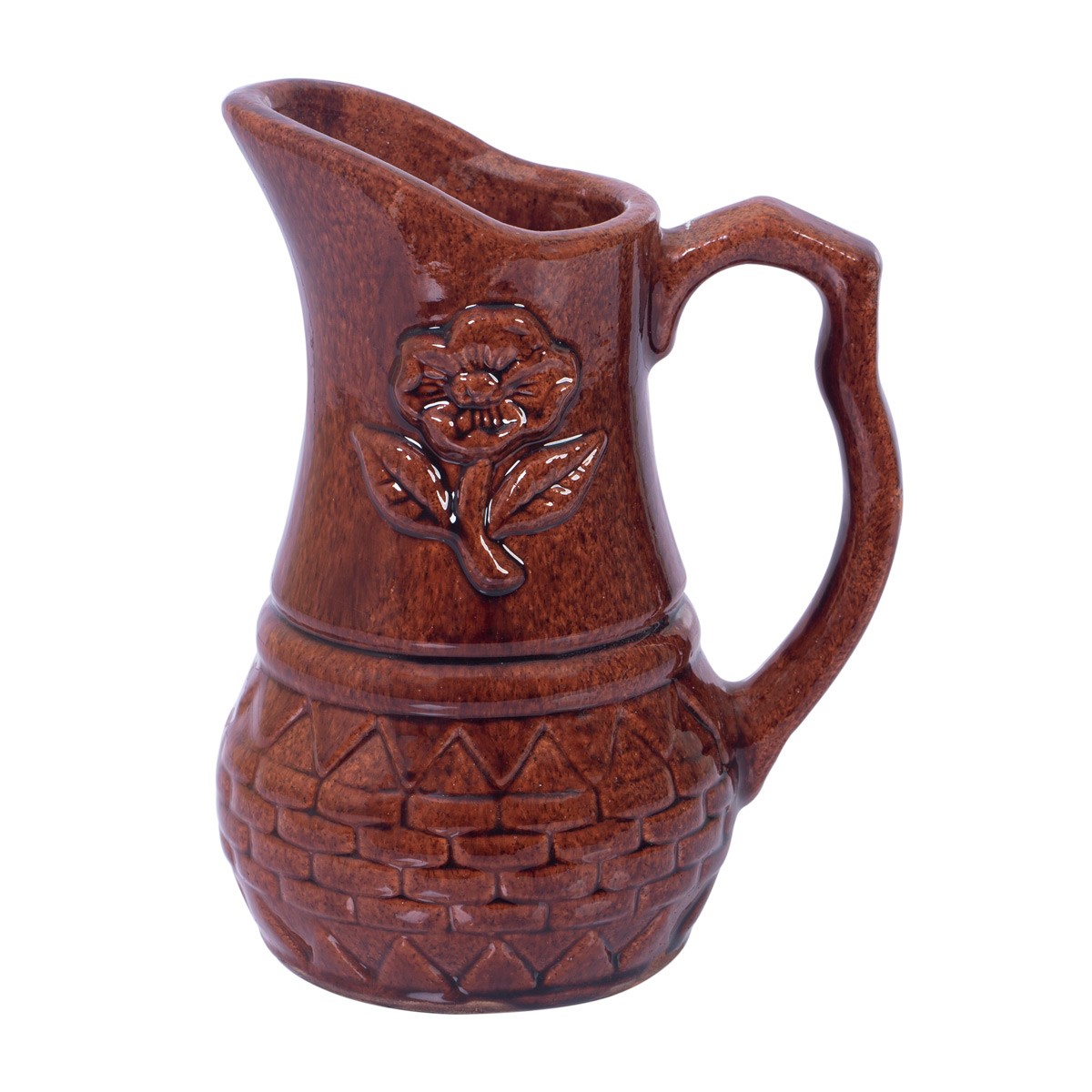 Istalif Handmade Pottery Hickory Glass Set with Jug 1