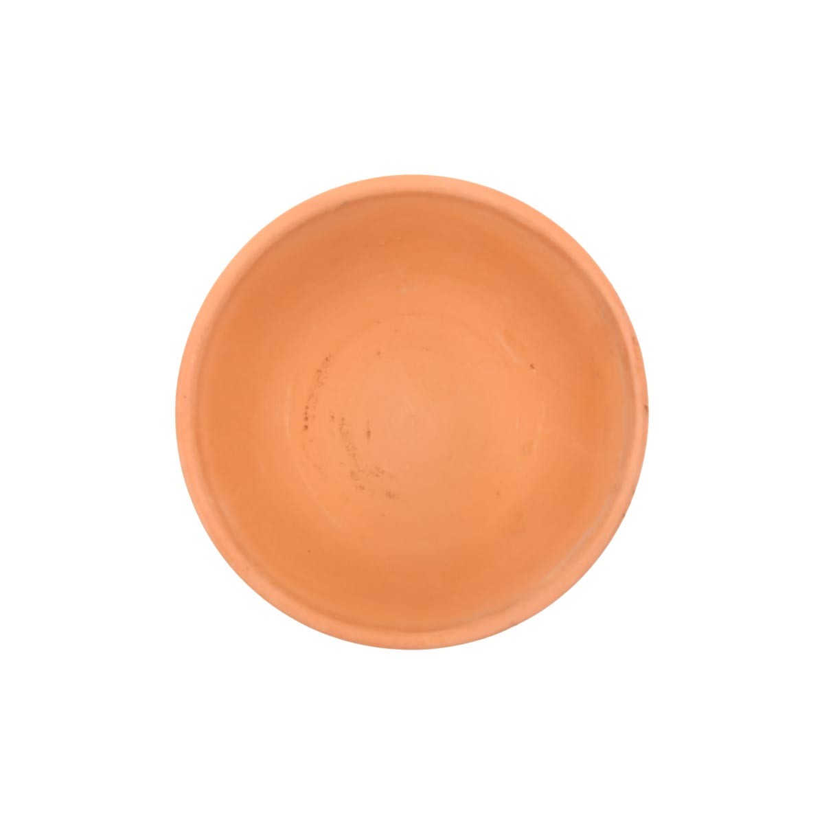 Brown Ceramic Small Footed Bowl | Petal Hand-Painted Clay Bowl 3