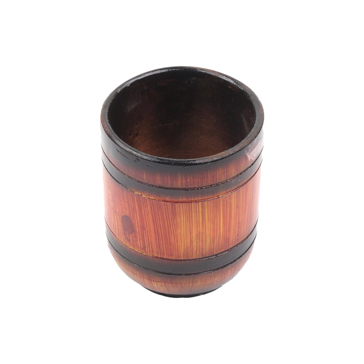 Black Shaded Ceramic Glass | Handmade Rustic Glass 2