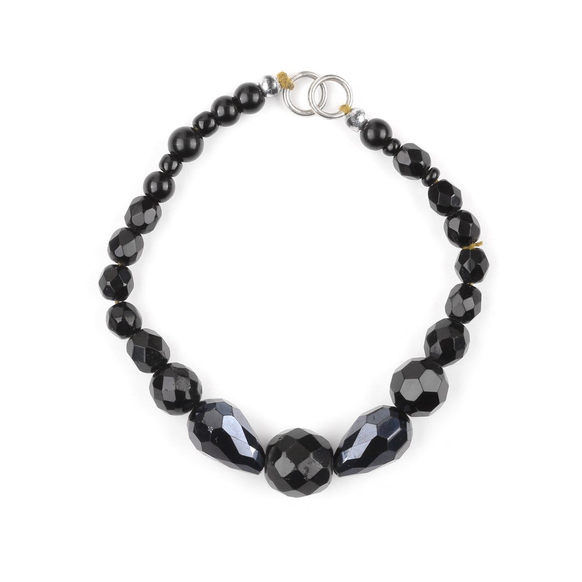 Sulimani Agate Bracelet | Black Beaded Bracelet 1