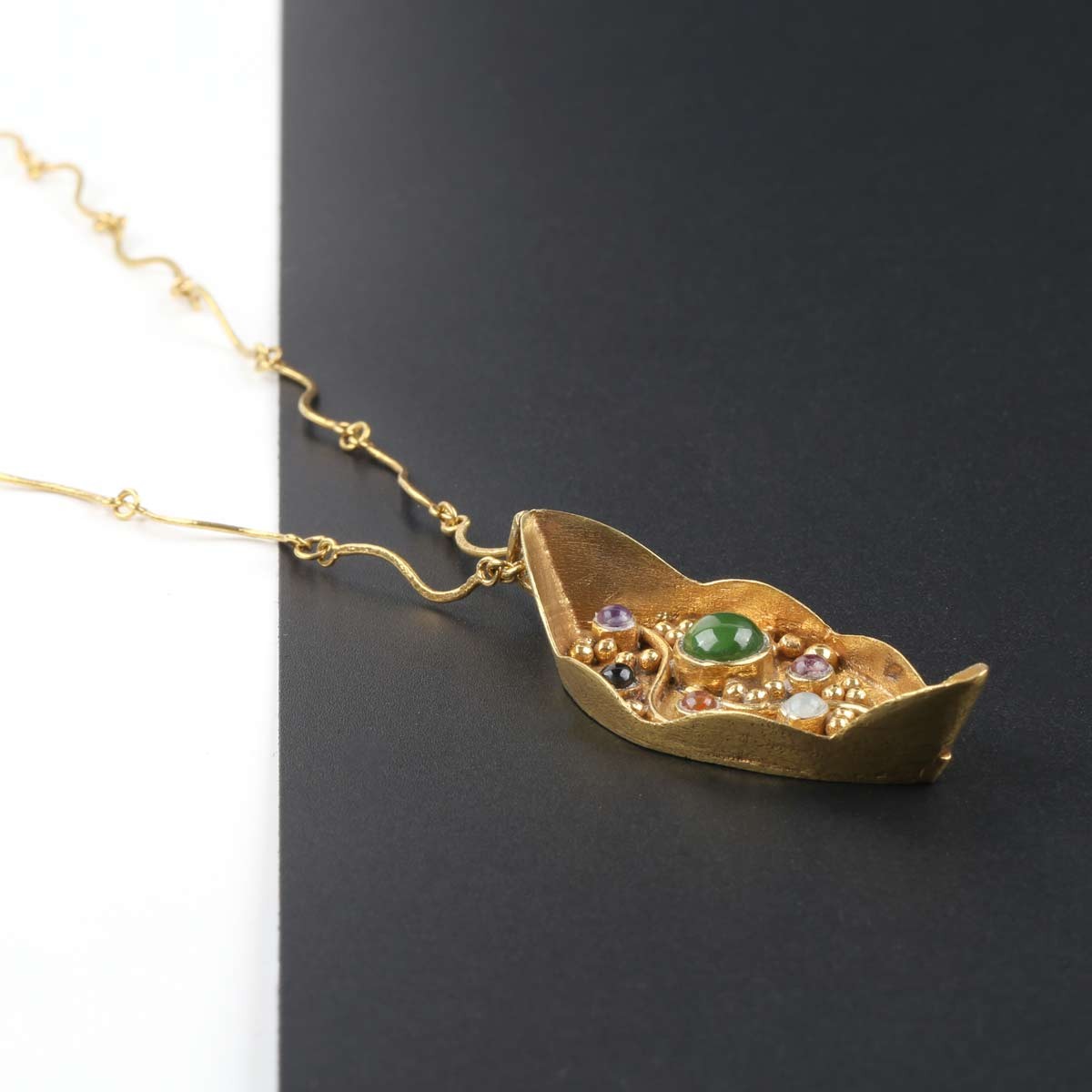 Noah Ship Necklace | Bronze Ship Pendant 3