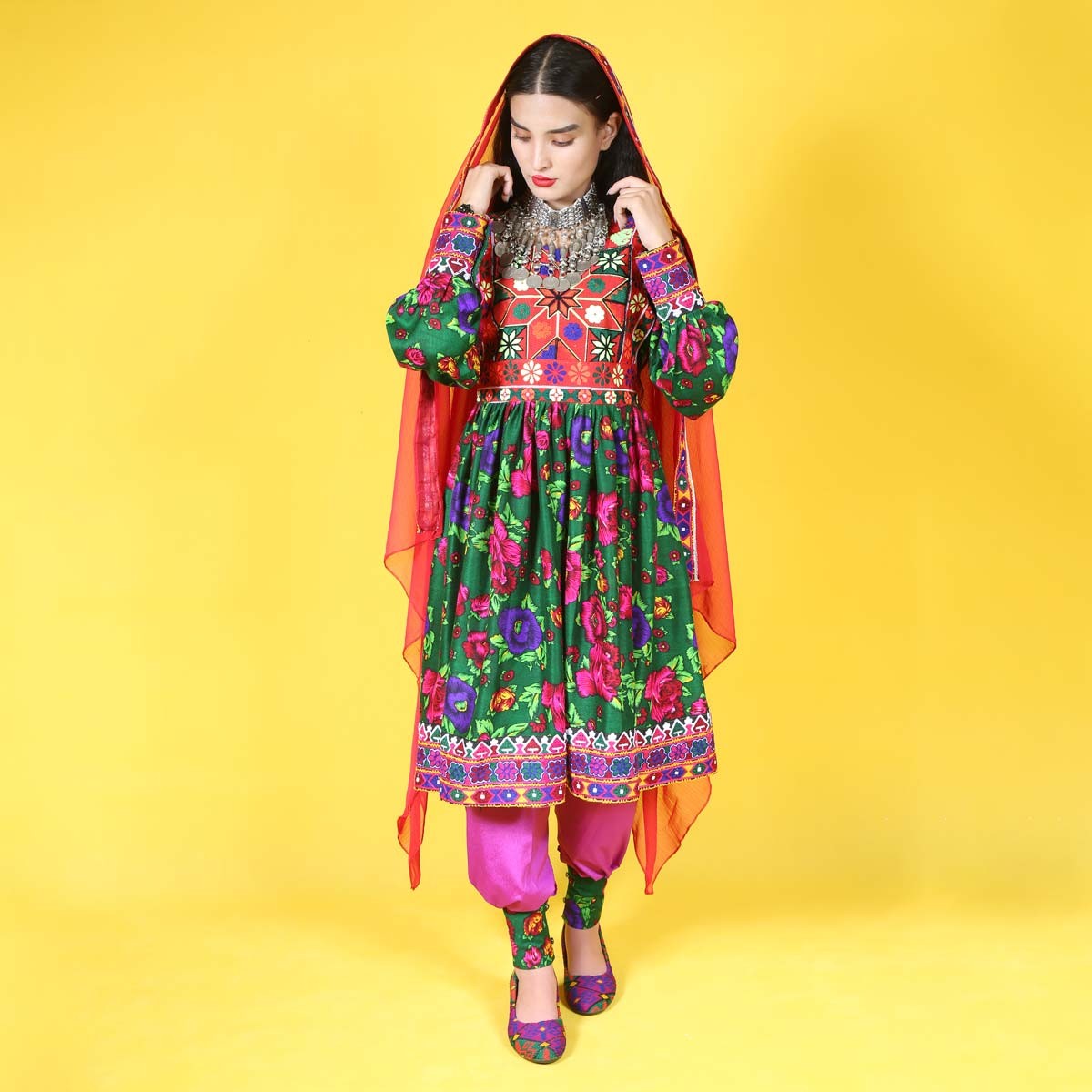 Hazaragi Design Party Clothes | Afghan Beautiful Women Dress 1