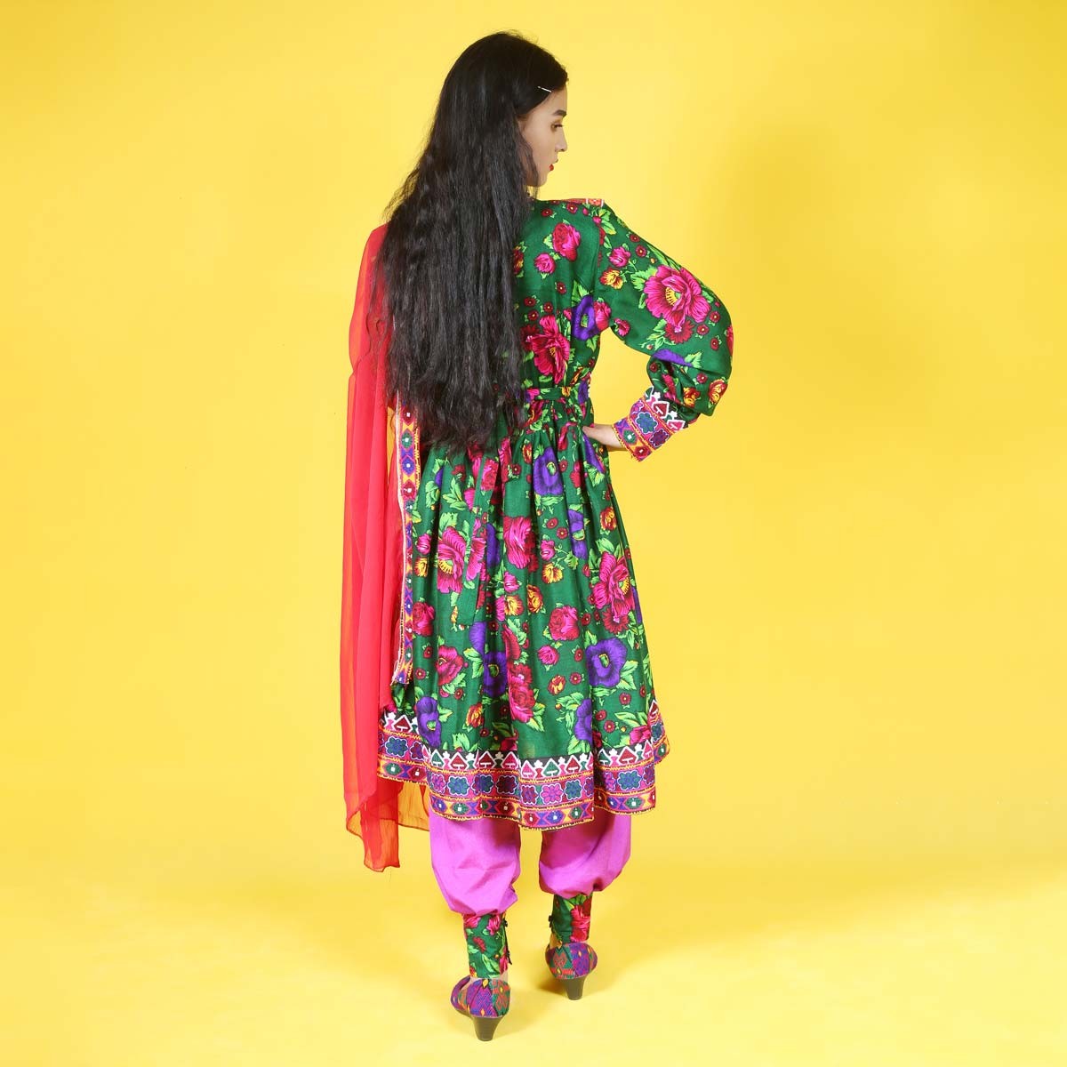 Hazaragi Design Party Clothes | Afghan Beautiful Women Dress 3