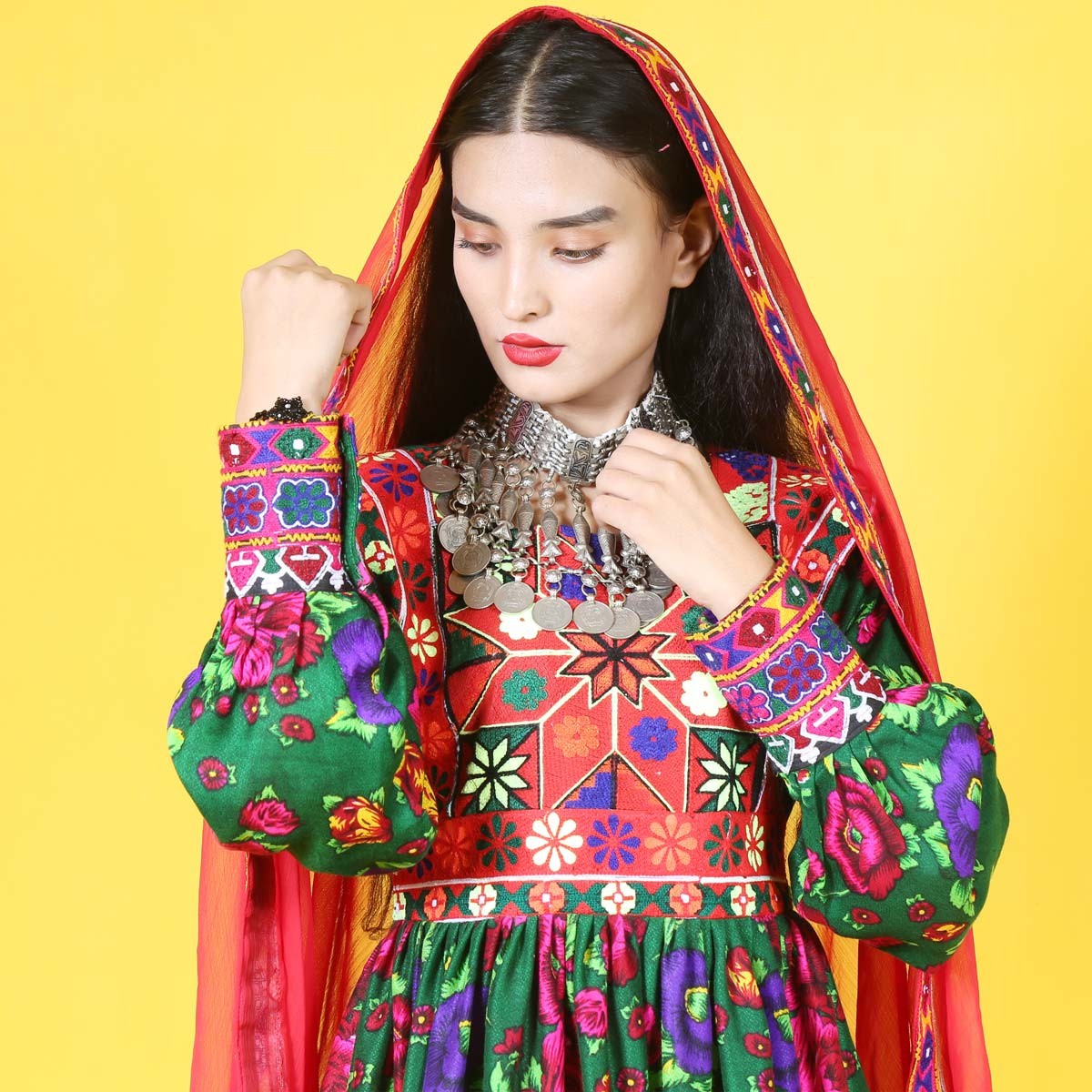 Hazaragi Design Party Clothes | Afghan Beautiful Women Dress 4