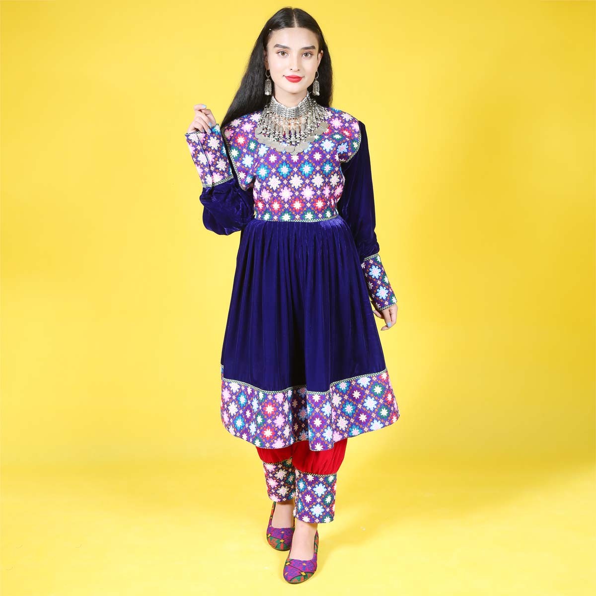 Traditional Women's Afghan Cloth 2