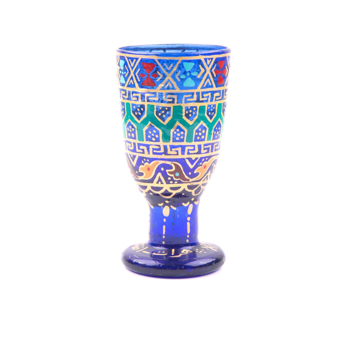 Navy Blue Glass Set with Jug Tableware 4