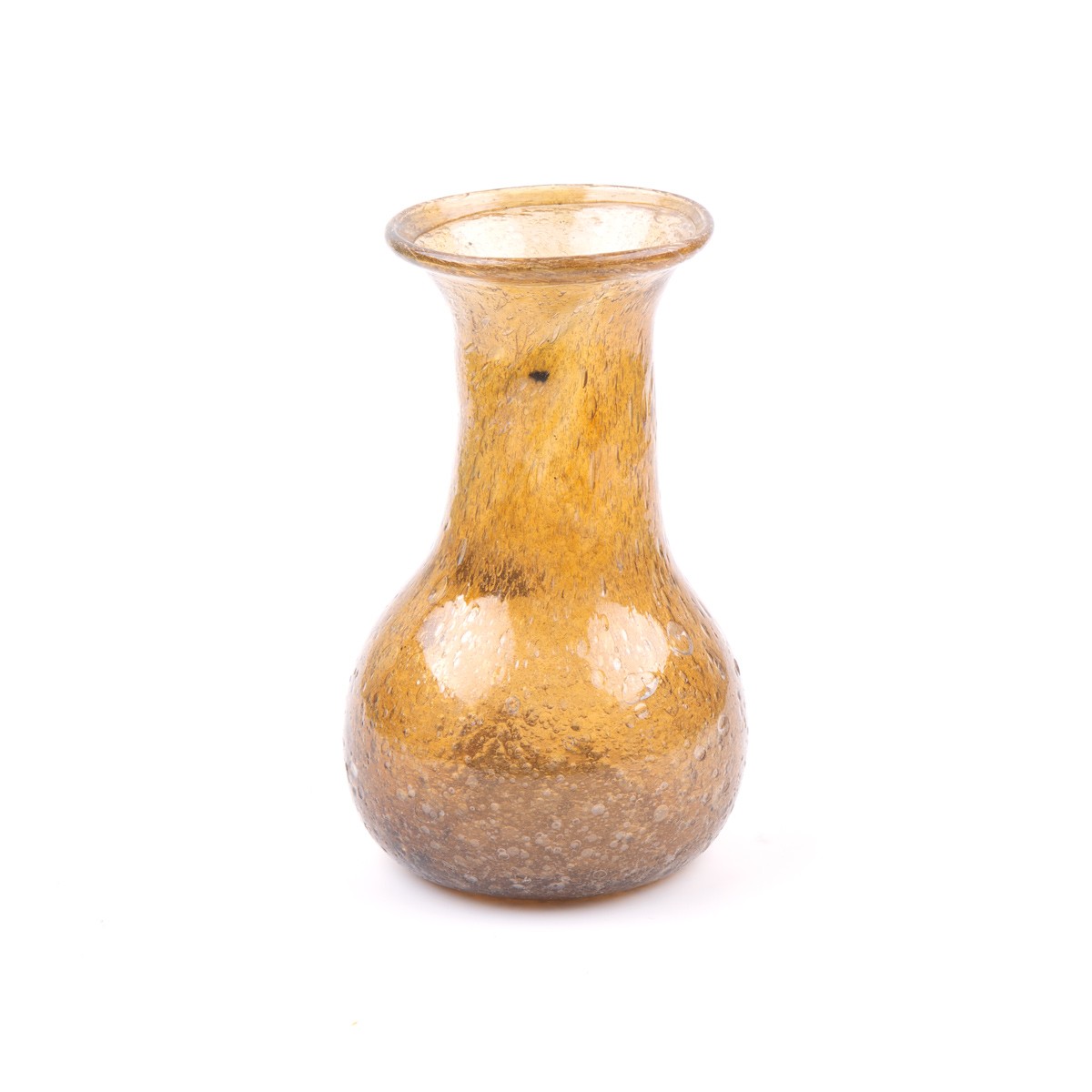 Handmade Flower Pot Yellow | Brownish Yellow Ancient Flower Vase 1
