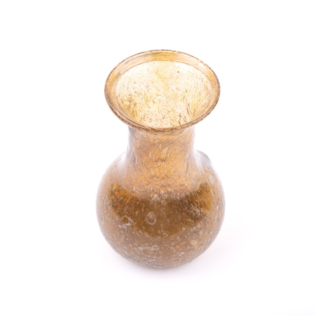 Handmade Flower Pot Yellow | Brownish Yellow Ancient Flower Vase 2