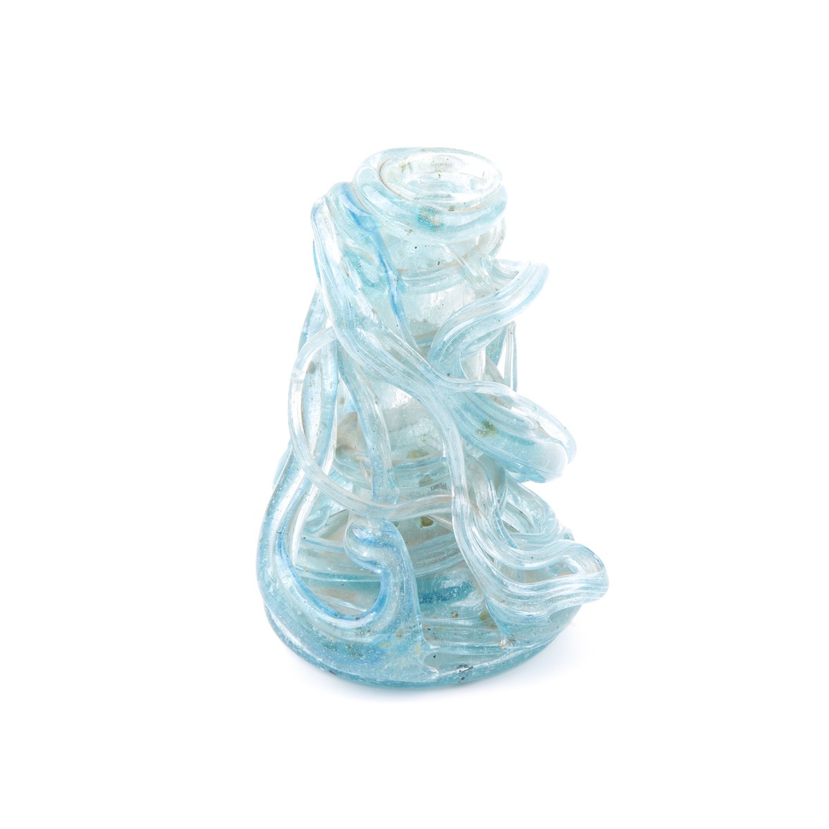 Glass Handmade Candle Pot | Amphora Modern Candle Holder 2