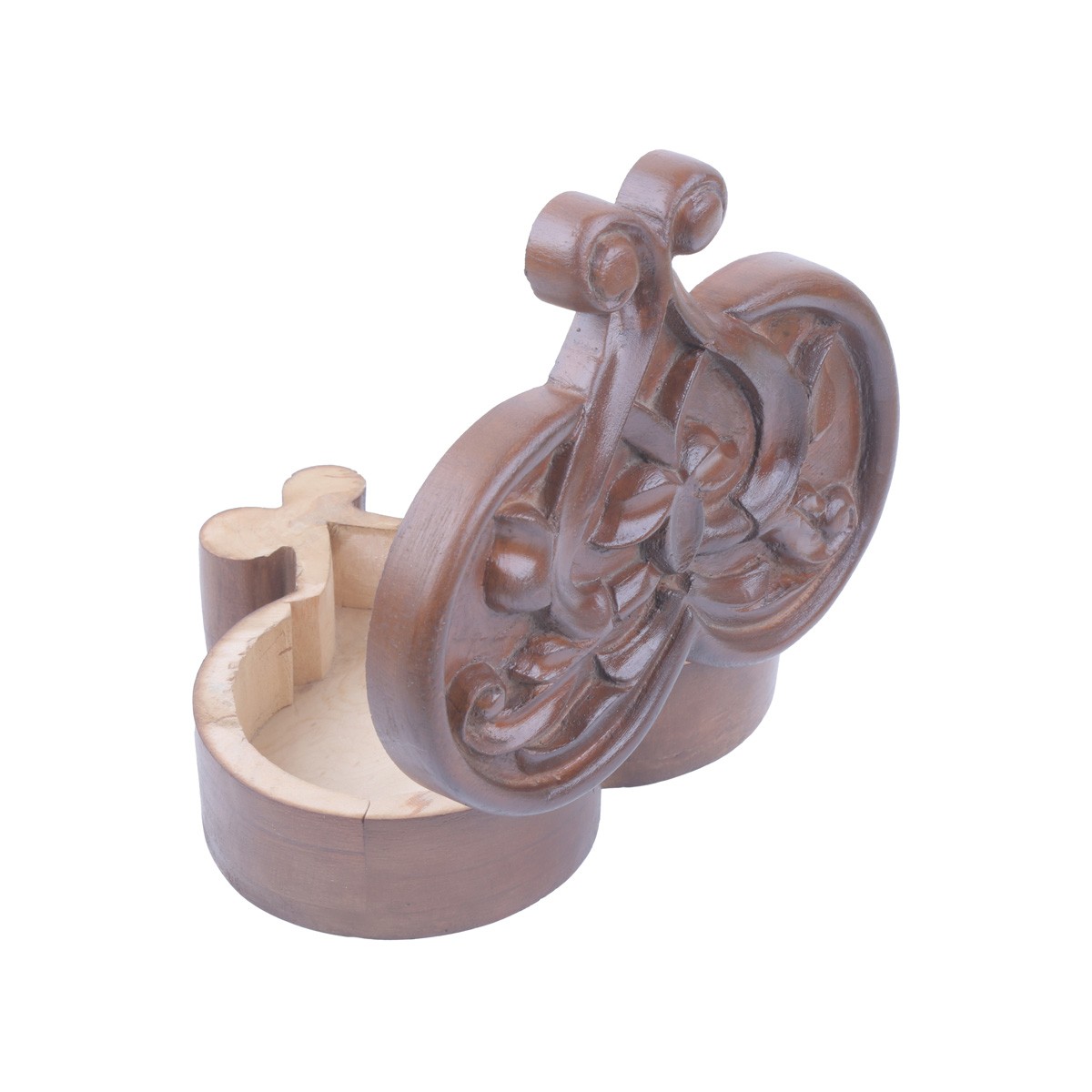 Cedar Wooden Jewel Box | Heart Jewelry Box 3