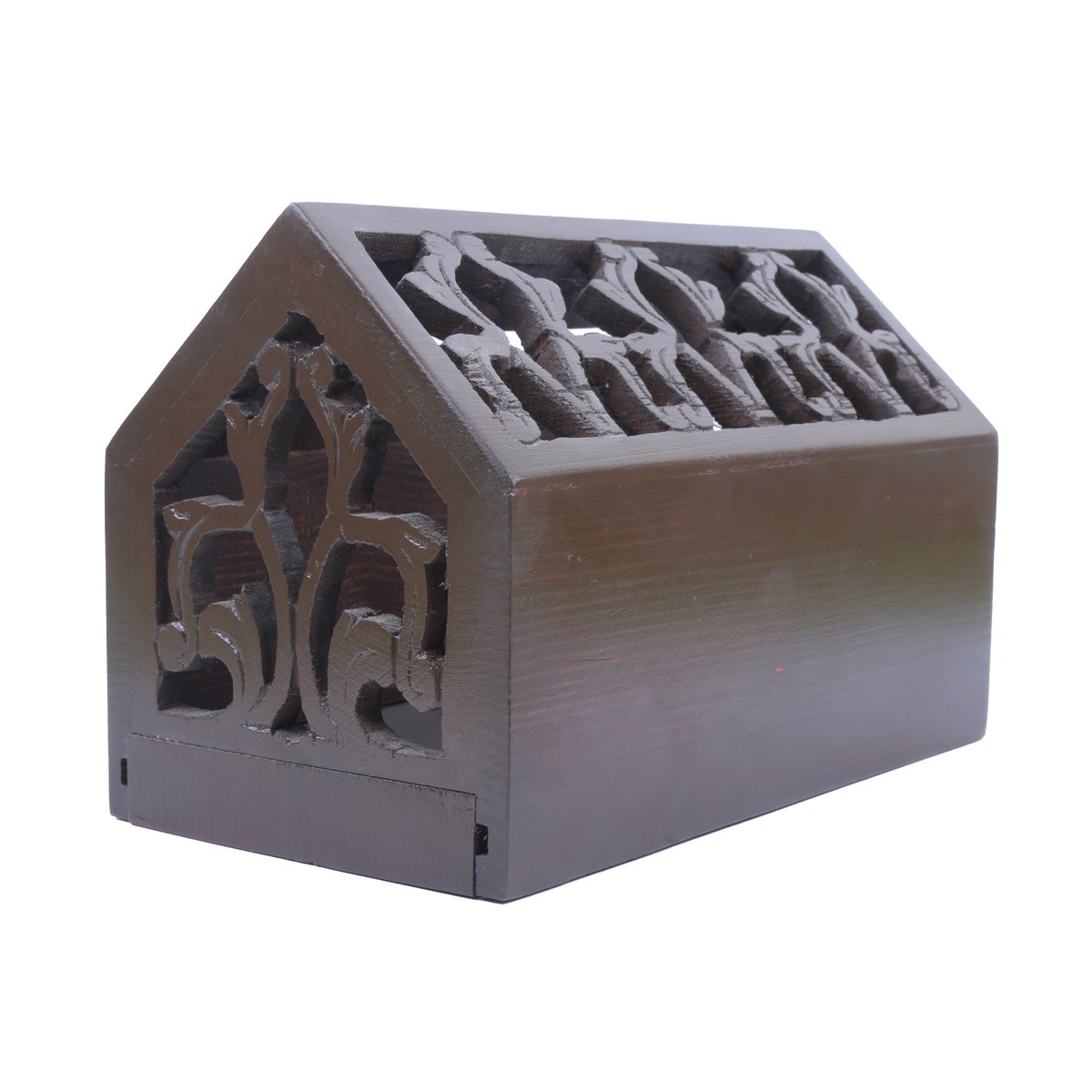 Walnut Wooden Tissue Box | House Design Tissue Box 2