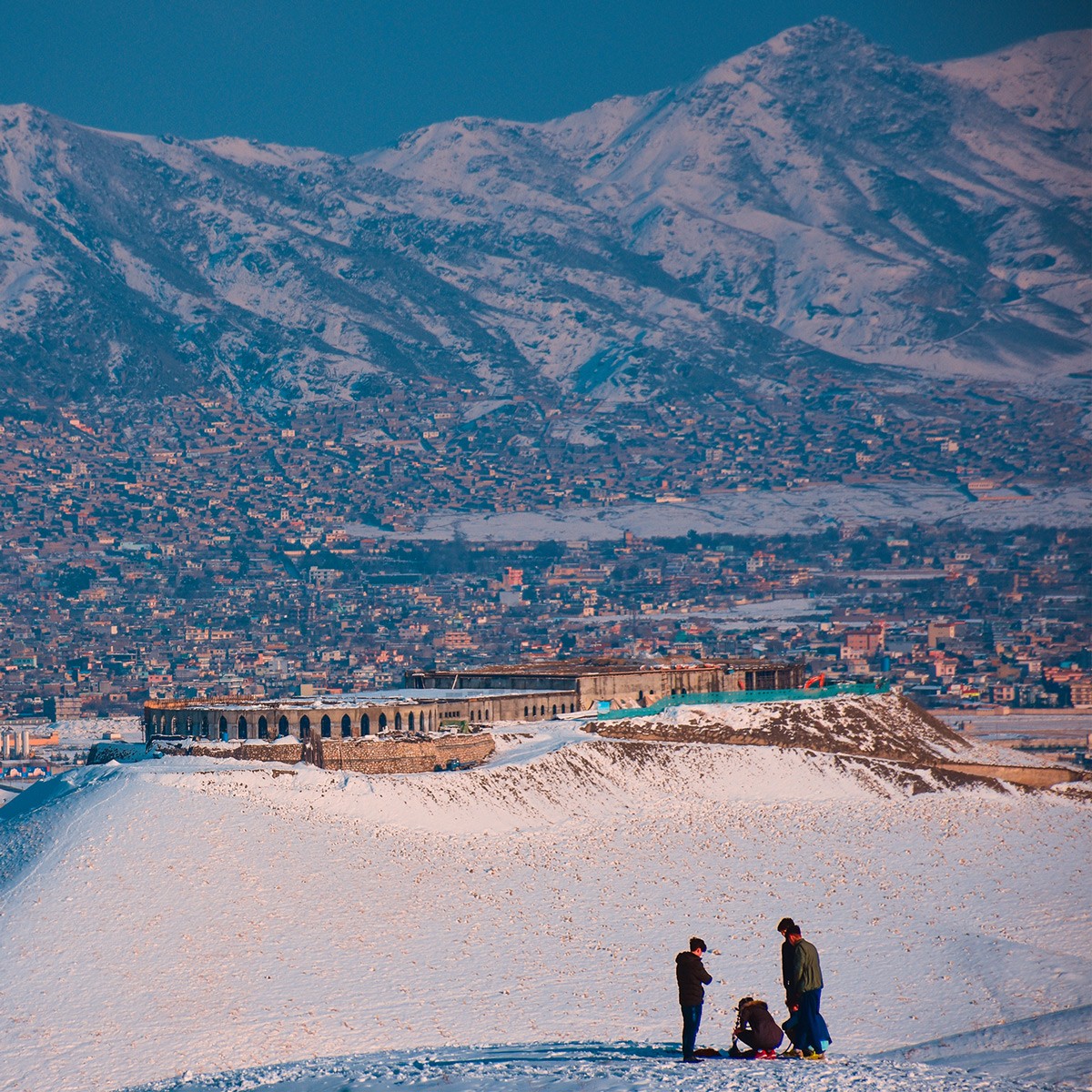 Winter Snowy View of Kabul Afghanistan | Landscape Photo 3