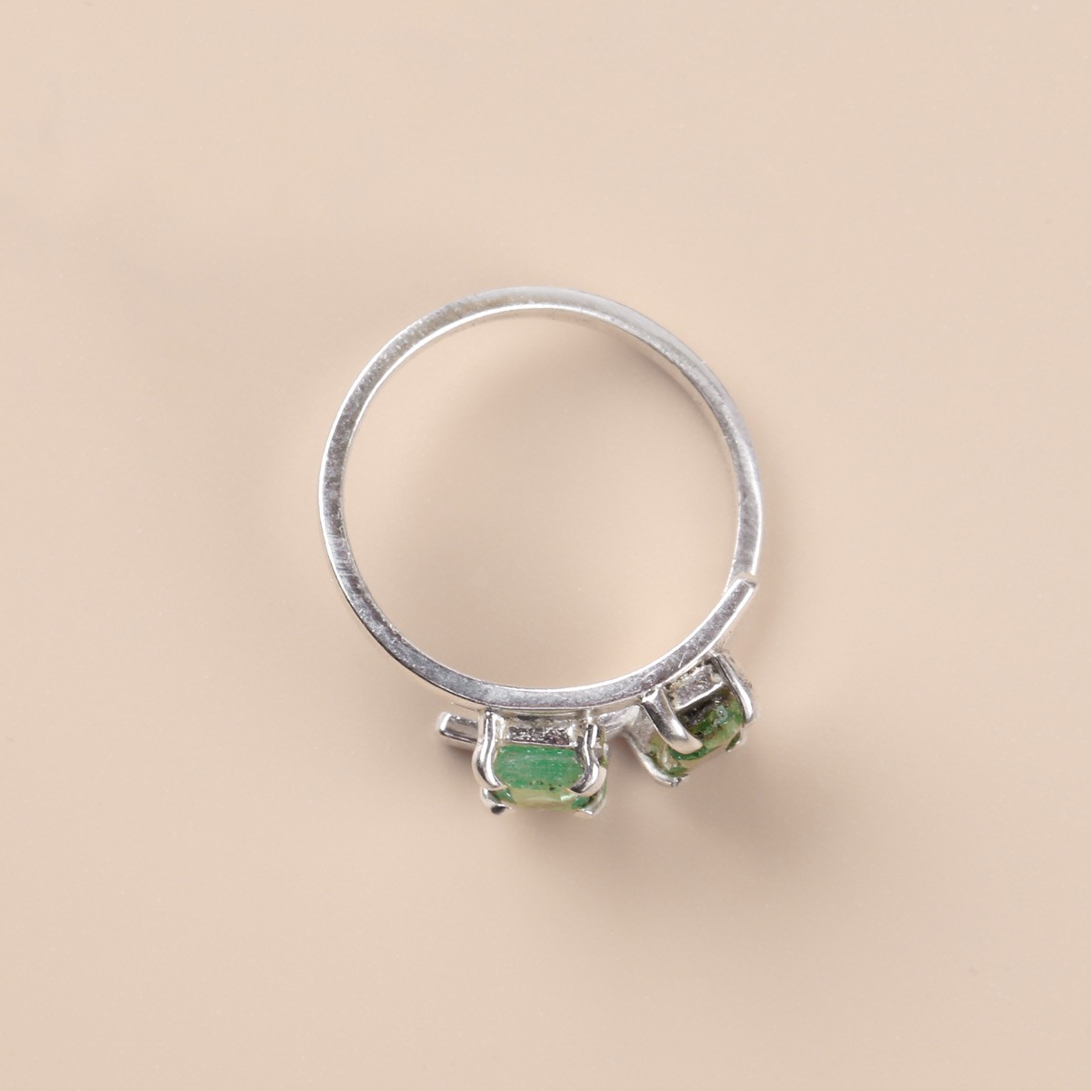 Green Panjsher-Emerald Women Ring 3