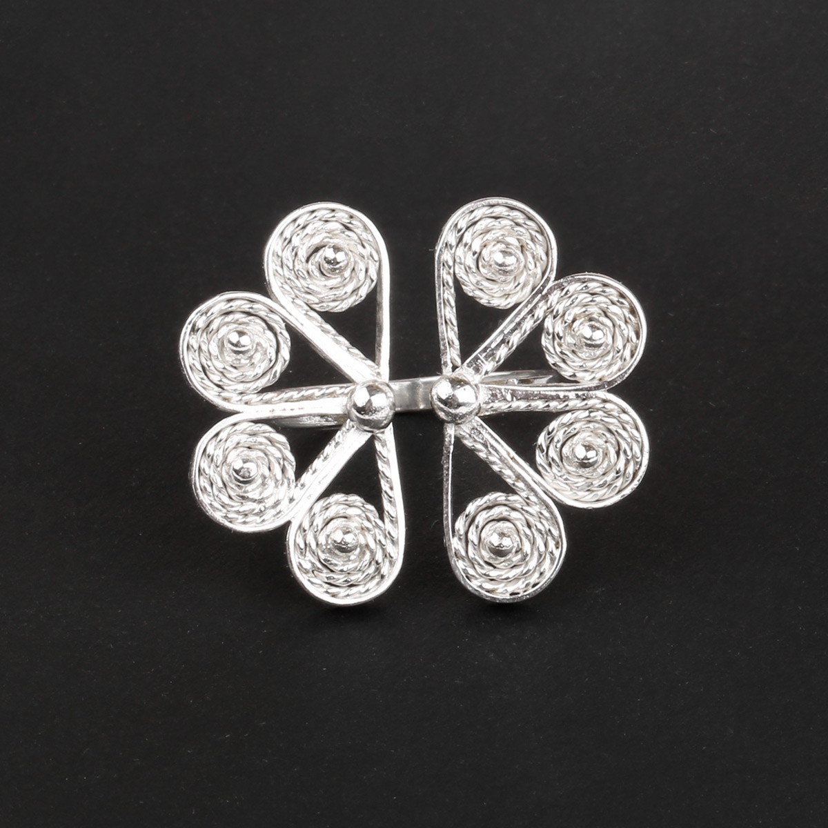 Malila Design Women's Ring| Flower Shape Ring 3