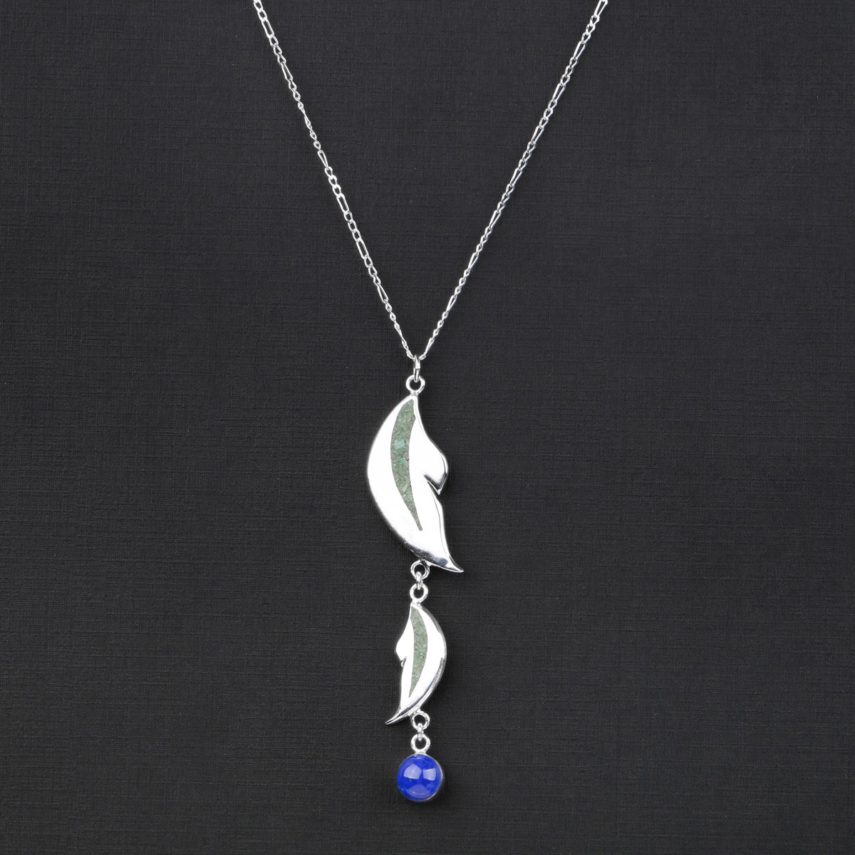 Leaf Design Necklace| Bamyan Turquoise Necklace 1