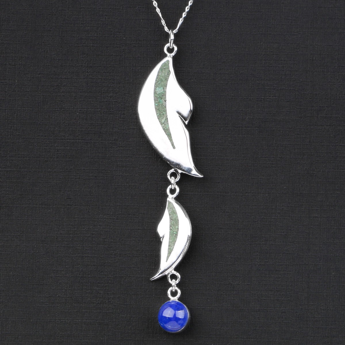 Leaf Design Necklace| Bamyan Turquoise Necklace 2