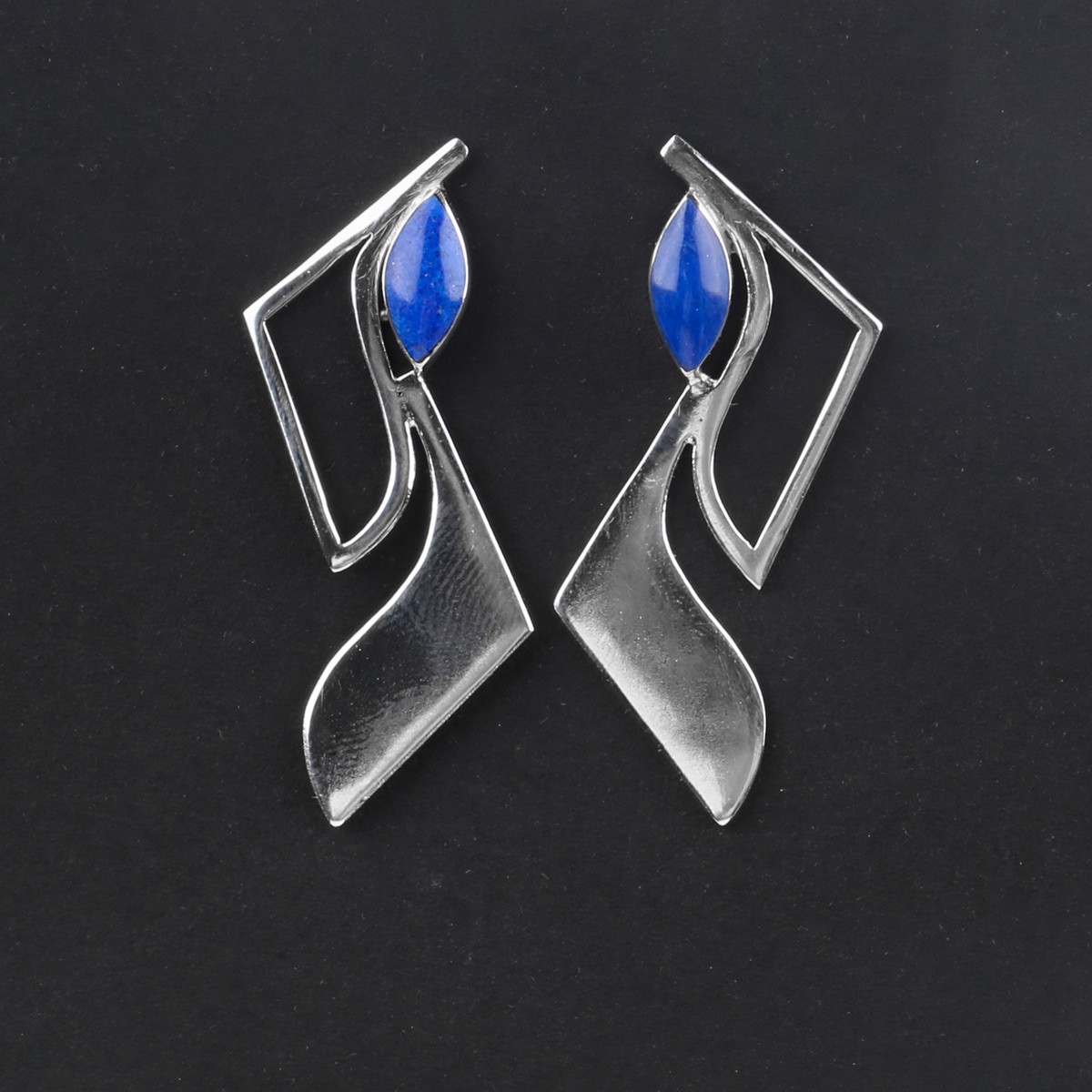 Lapis Handmade Earrings| Cultural Design Women Earrings 1