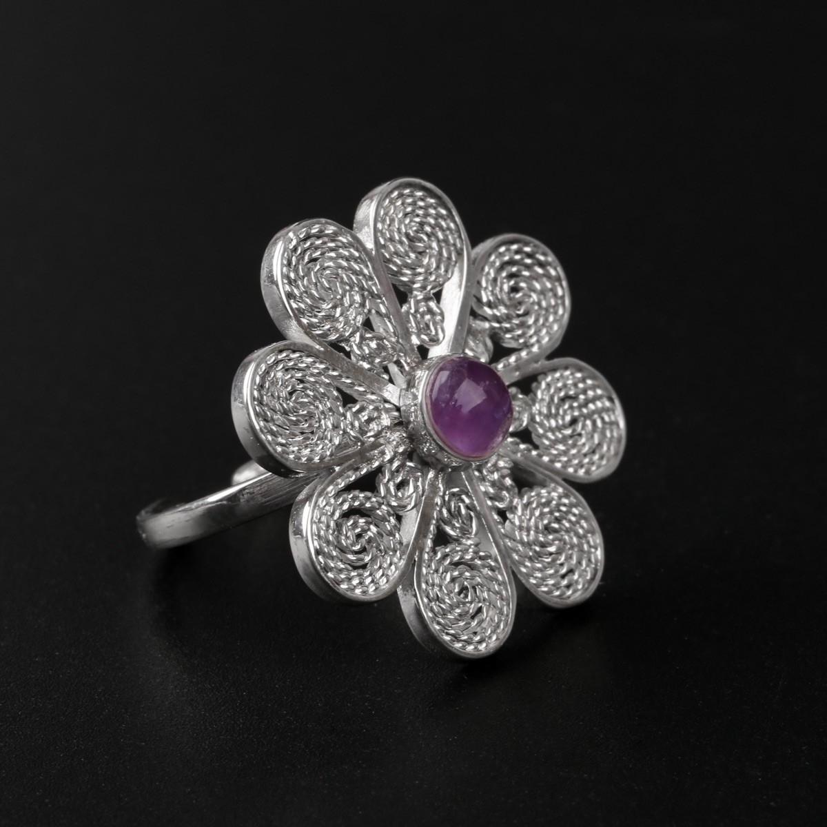 Flower Design Women Ring| Best Florid Ring 3