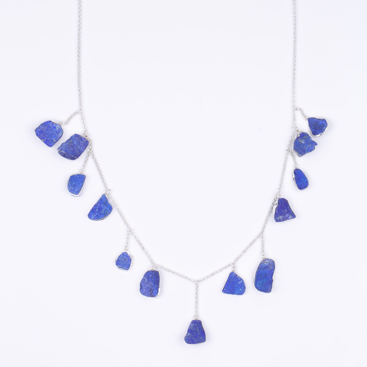 Raw Lapis Lazuli Necklace 1