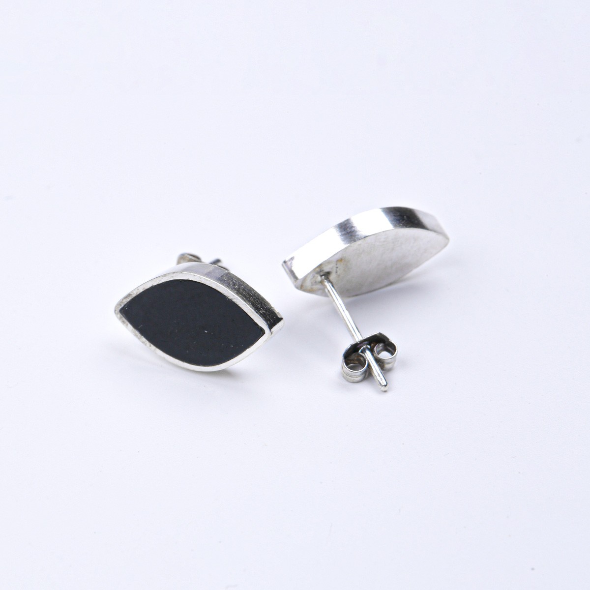 Agate Studs | Leaf Styled Studs  2