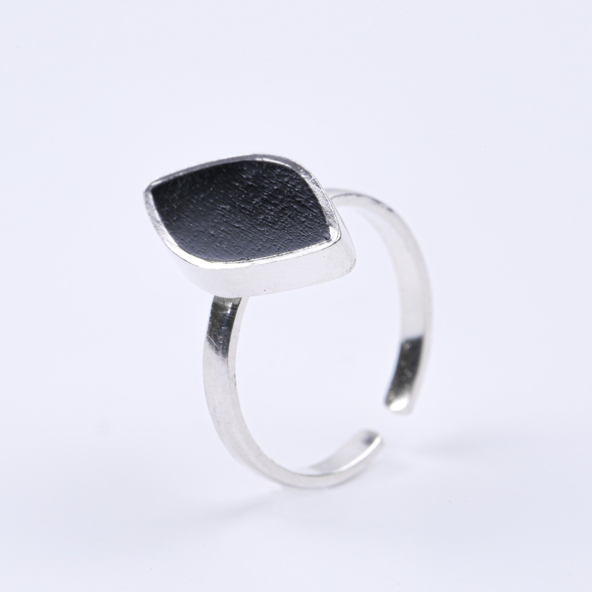 Agate Stone Ring | Marquise Flat Ring 2