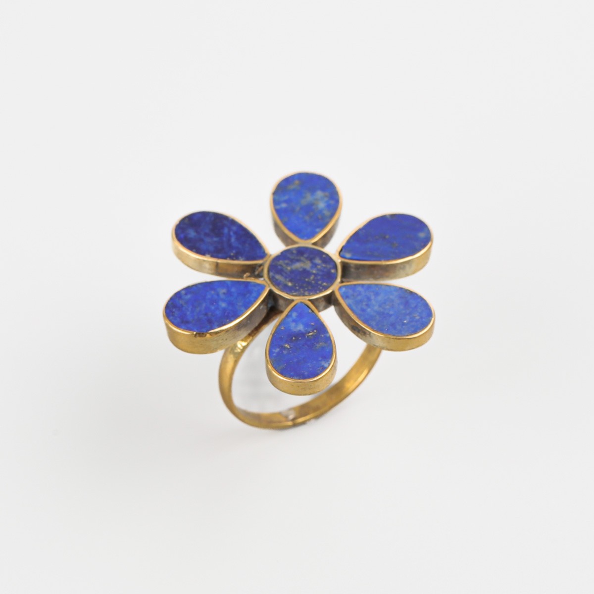 Floral Design Ring | Brass Ring 2
